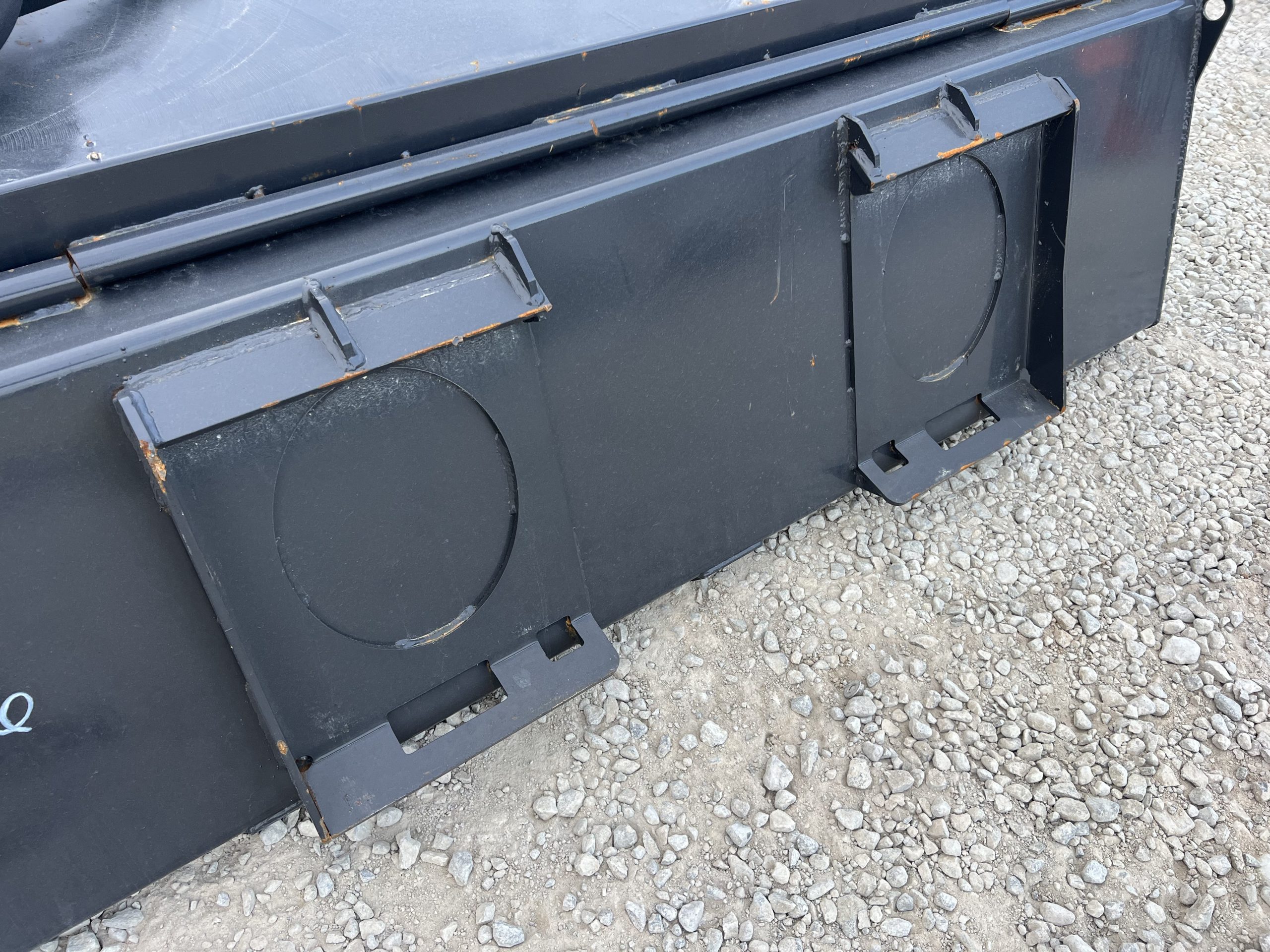 72" Pick Up Box Broom Sweeper Hydraulic Attachment Fits Skid Steer Quick Attach - Image 11