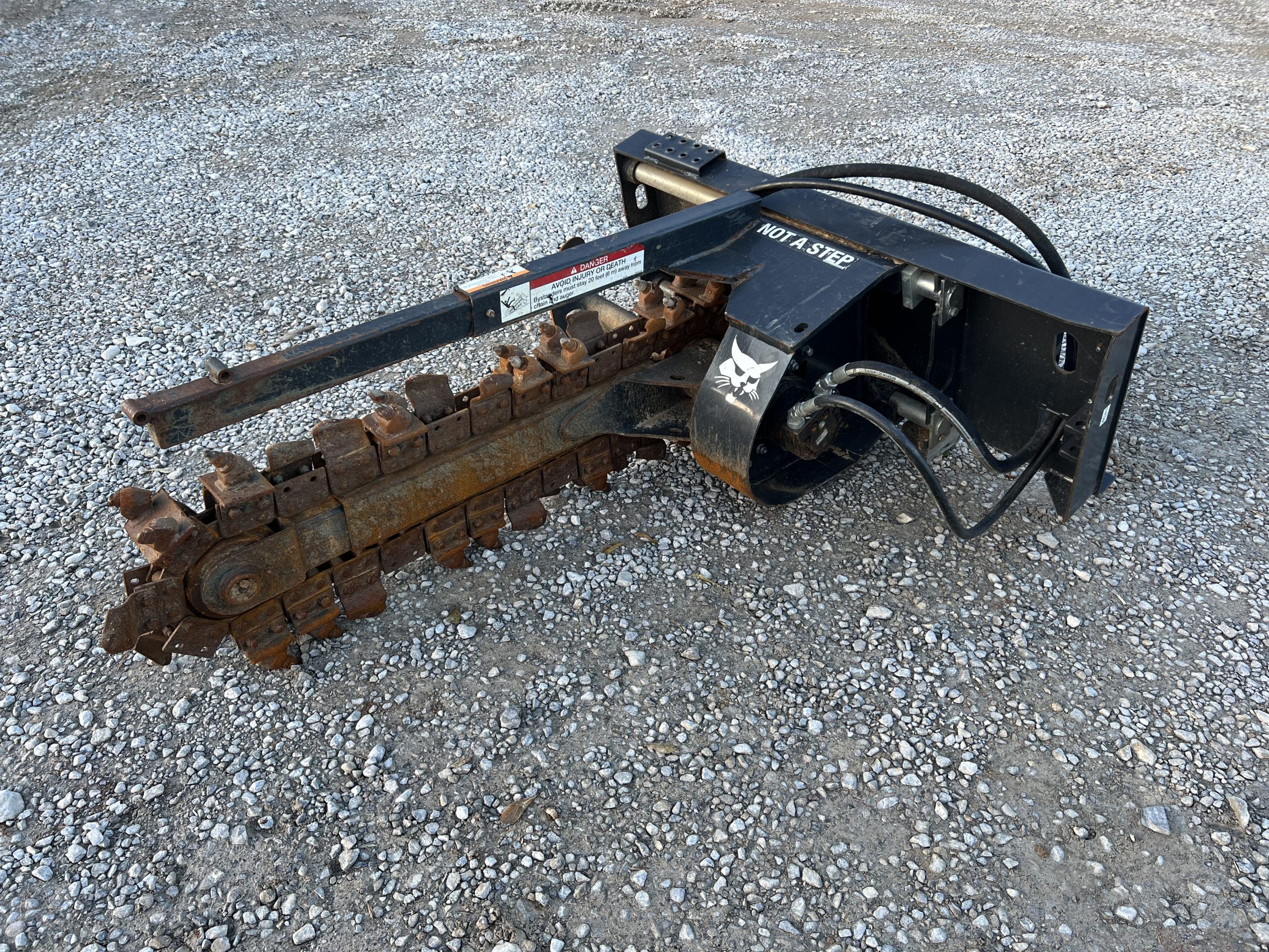 2023 Bobcat LT313 Trencher 36” Depth 6” Cut Skid Steer Attachment - Image 3