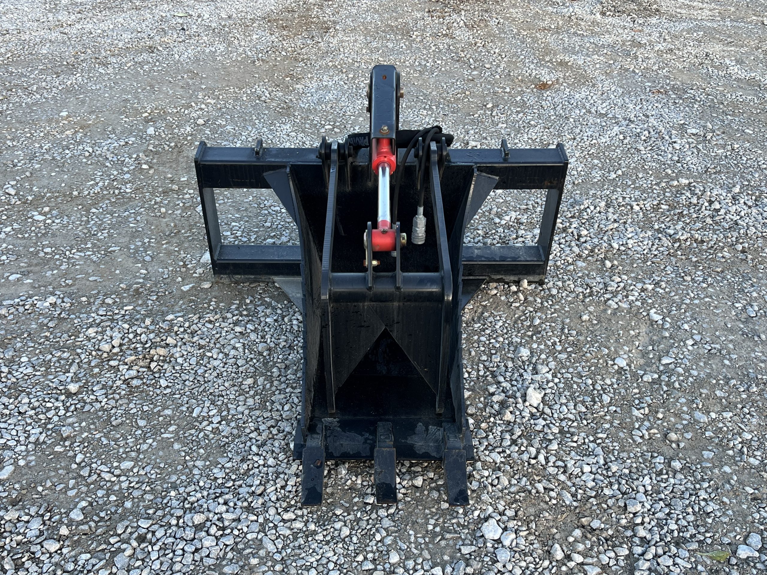 Heavy Duty Stump Bucket Grapple Attachment Fits Skid Steer Tractor Loader - Image 2