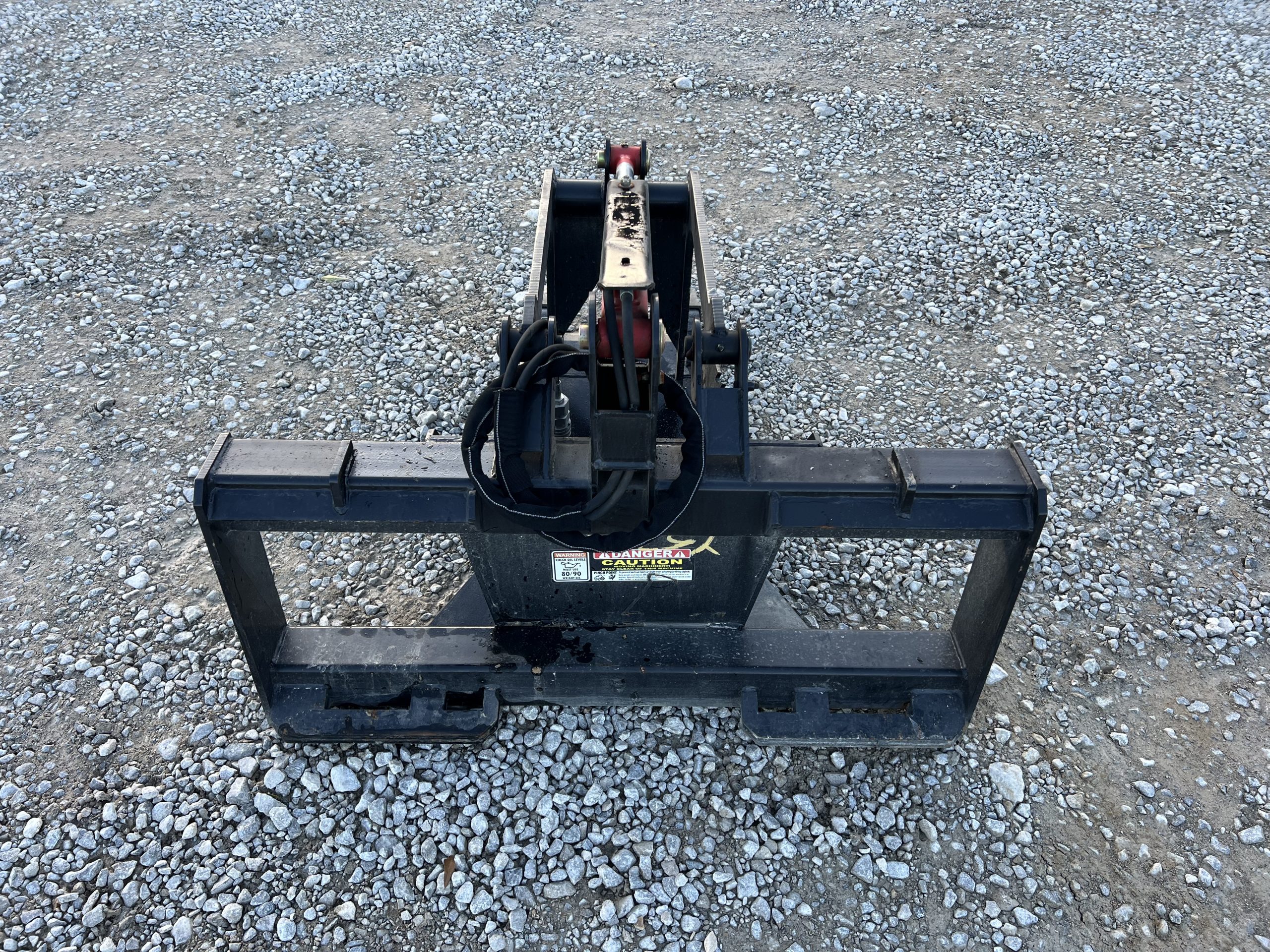 Heavy Duty Stump Bucket Grapple Attachment Fits Skid Steer Tractor Loader - Image 6