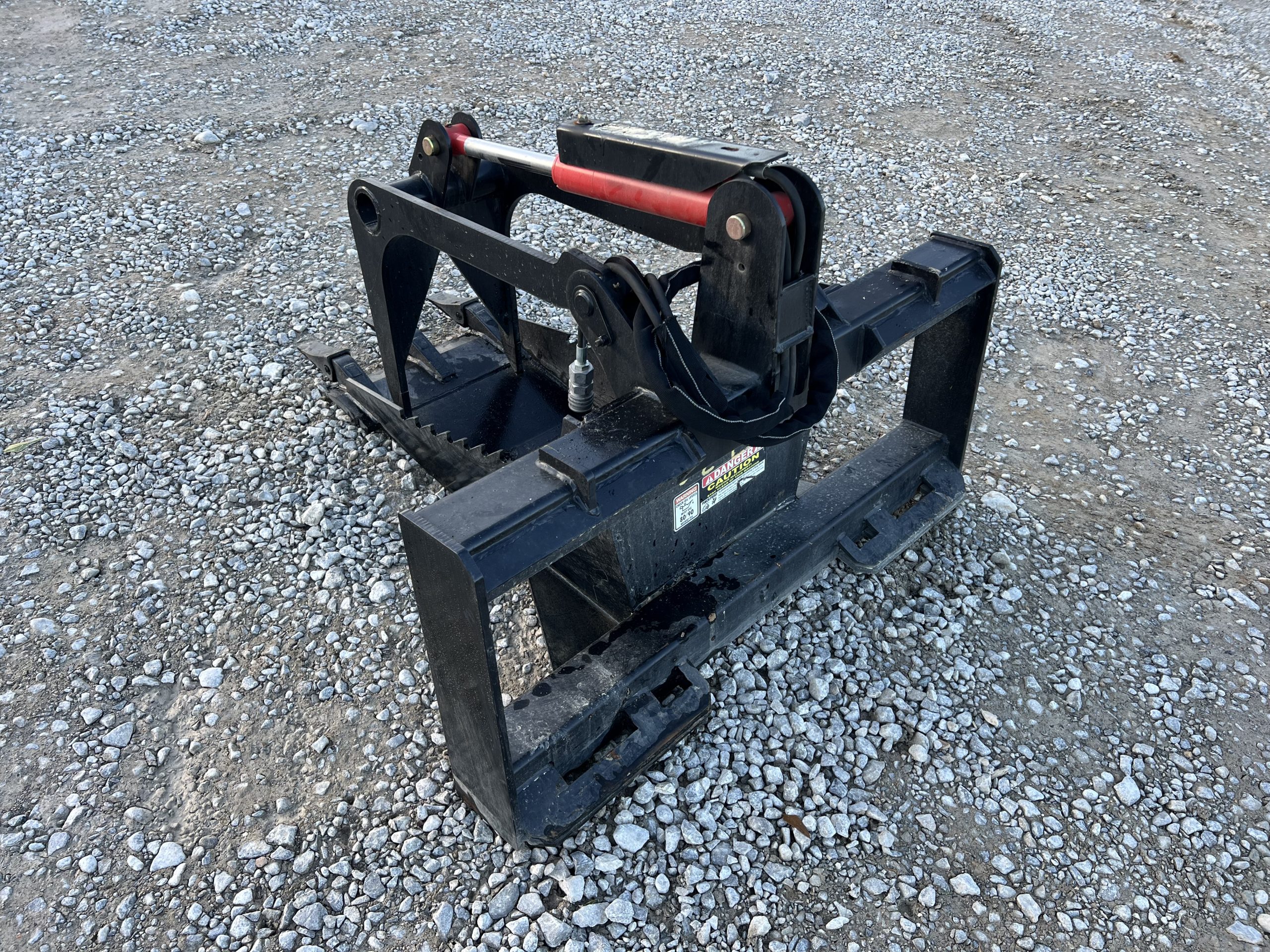 Heavy Duty Stump Bucket Grapple Attachment Fits Skid Steer Tractor Loader - Image 7