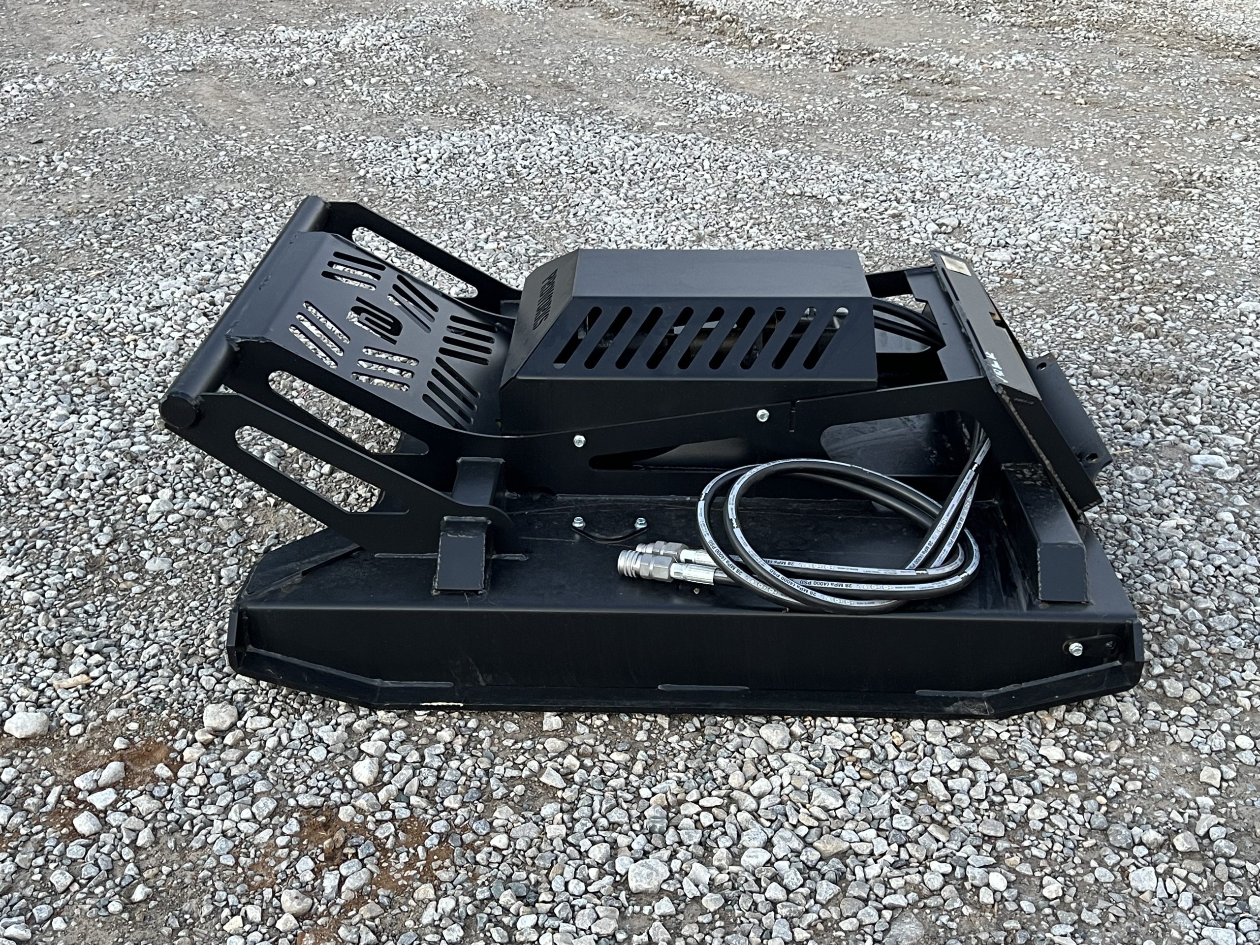 PROWORKS 42" 2 Blade Brush Cutter Open Front Gearbox Attachment Fits Mini Skid Steer - Image 8