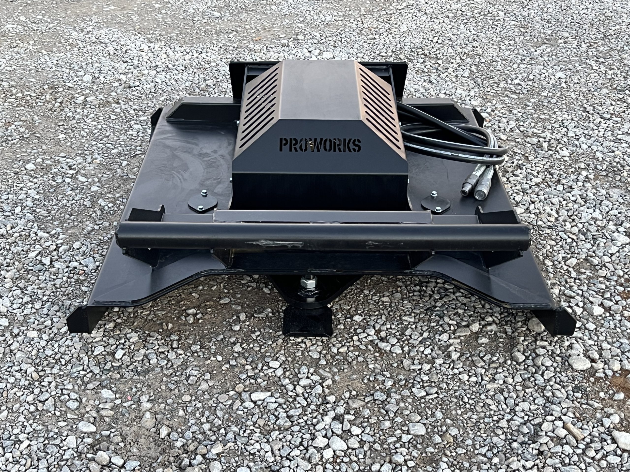 PROWORKS 42" 2 Blade Brush Cutter Open Front Gearbox Attachment Fits Mini Skid Steer - Image 2