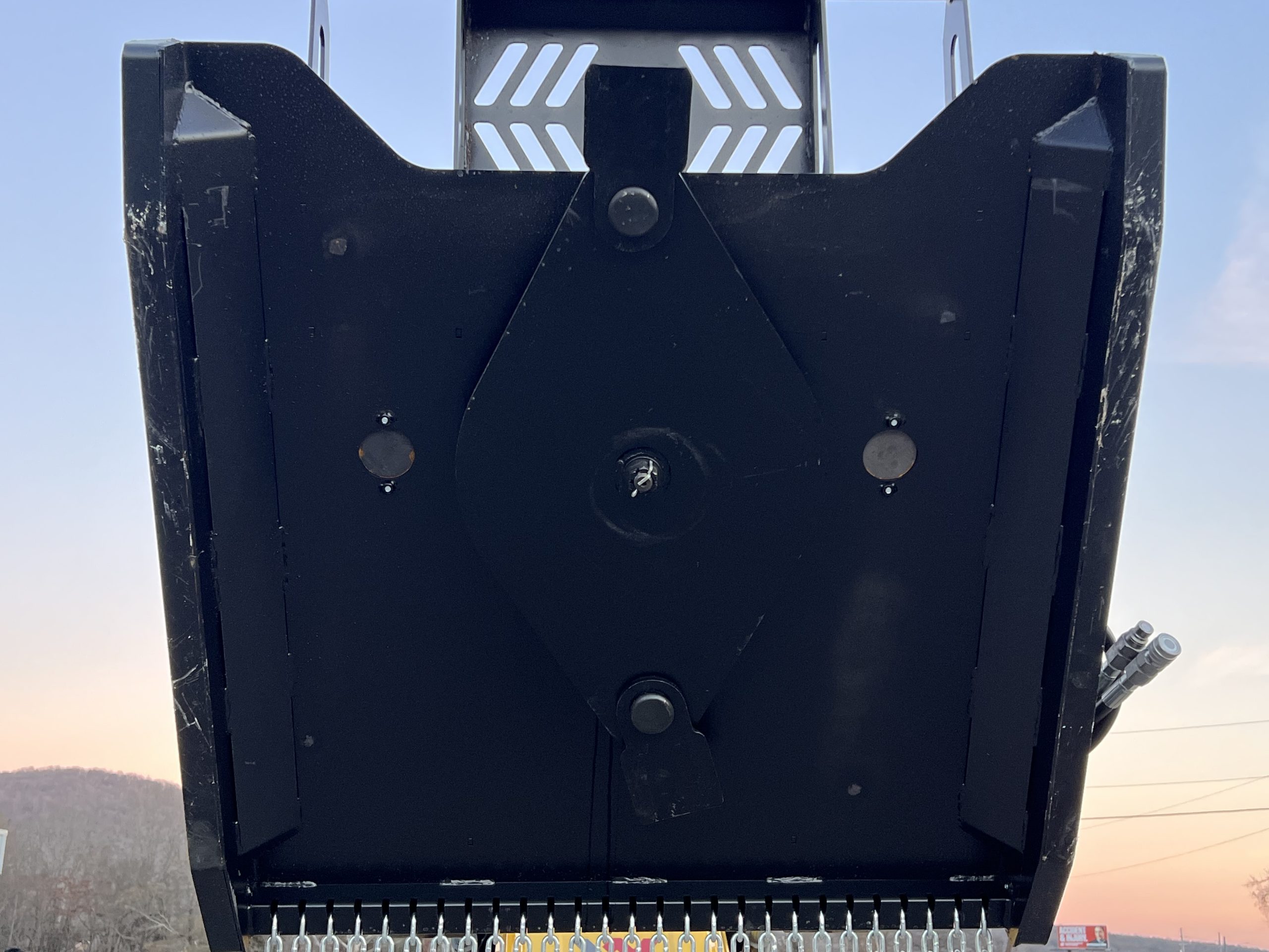 PROWORKS 42" 2 Blade Brush Cutter Open Front Gearbox Attachment Fits Mini Skid Steer - Image 10