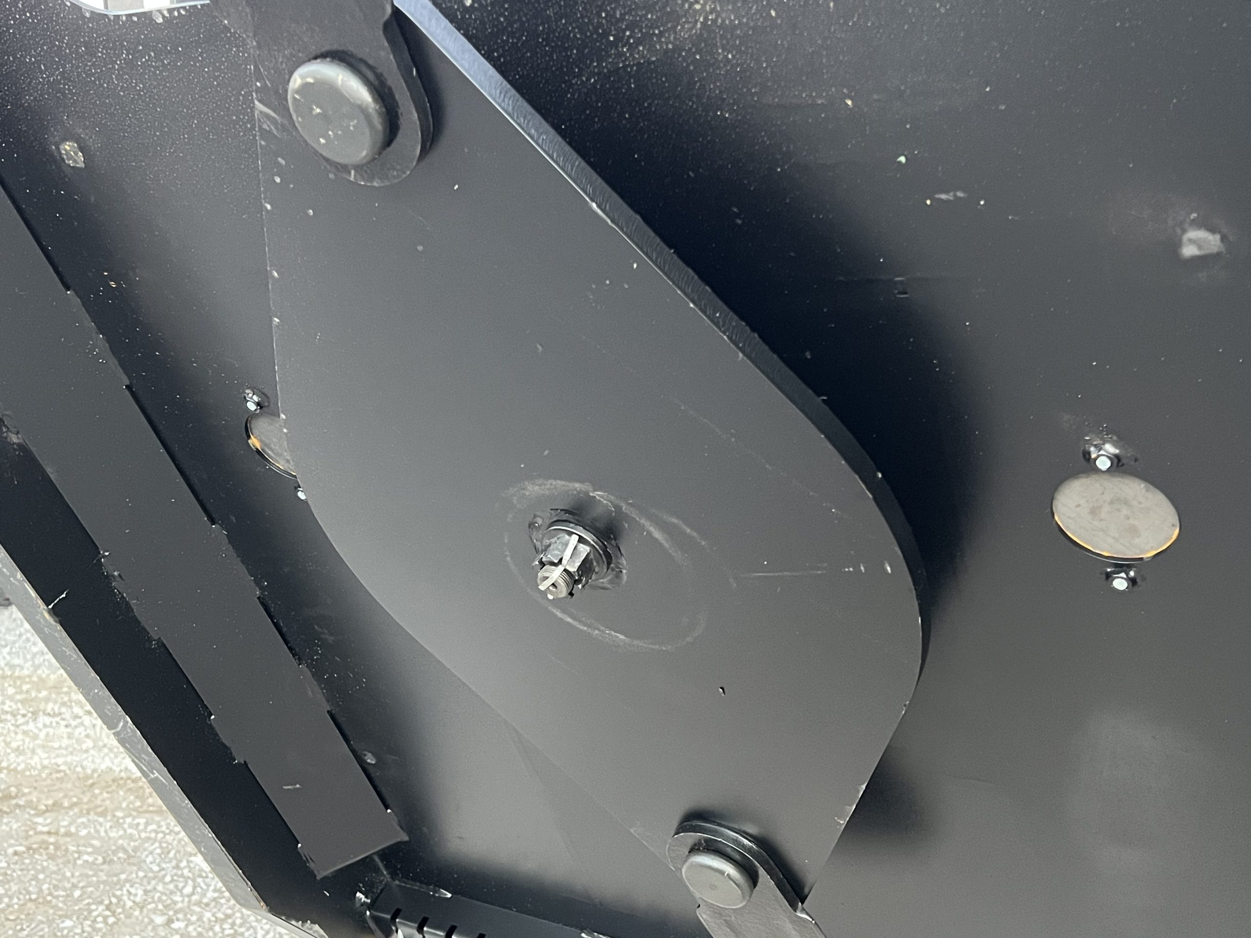 PROWORKS 42" 2 Blade Brush Cutter Open Front Gearbox Attachment Fits Mini Skid Steer - Image 11