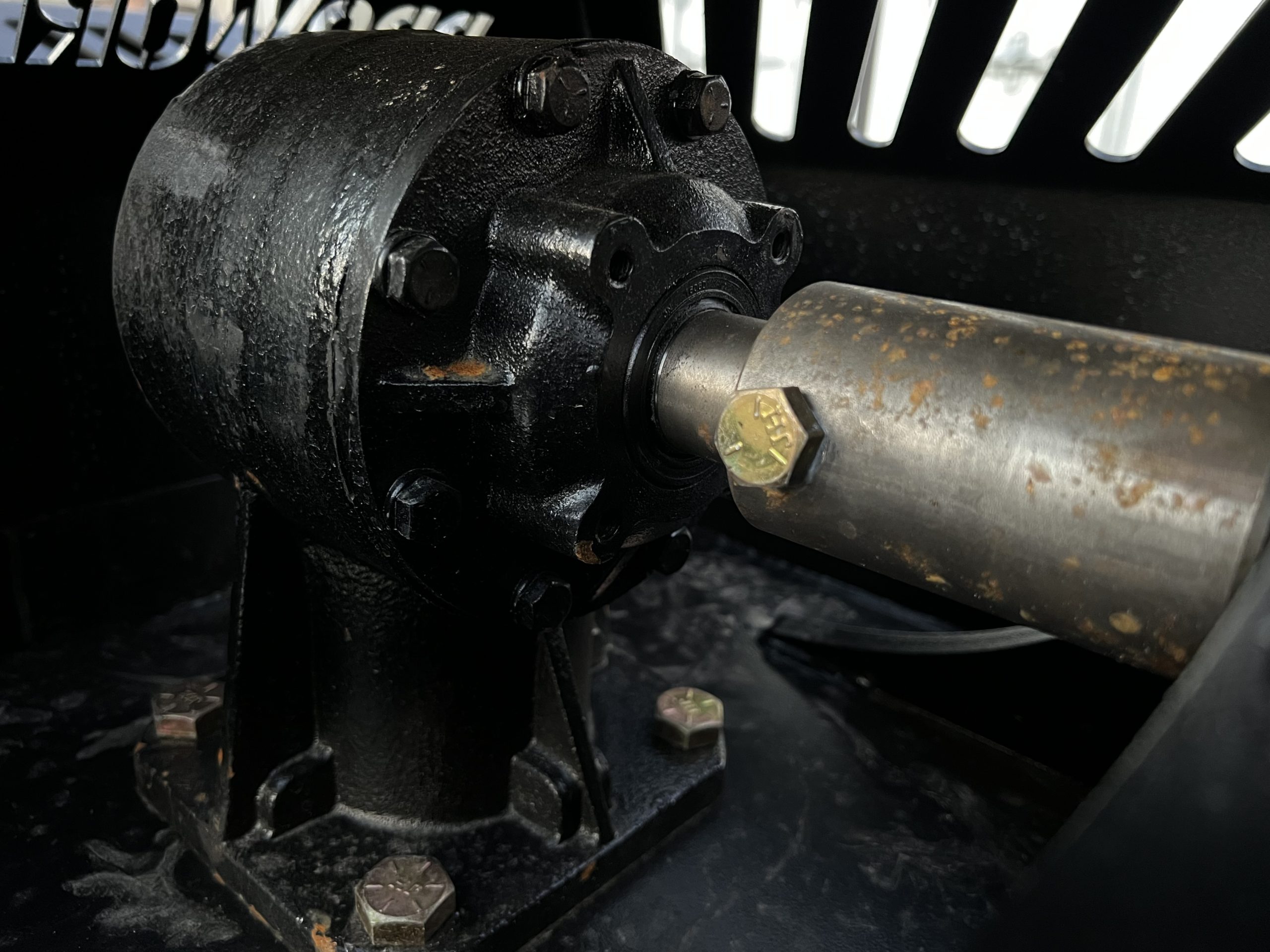 PROWORKS 42" 2 Blade Brush Cutter Open Front Gearbox Attachment Fits Mini Skid Steer - Image 15