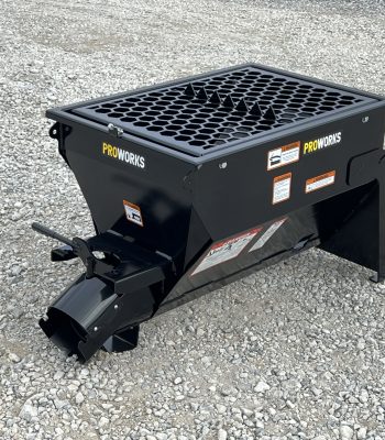 PROWORKS 1/4 Yard Mini Concrete Dispenser Bucket Attachment Fits Mini Skid Steer