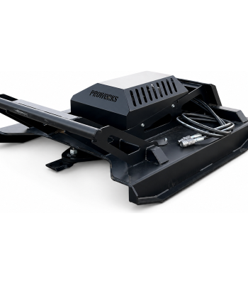 PROWORKS 42″ Open Front Mini Skid Steer Brush Cutter – 2 Blade Gearbox Drive