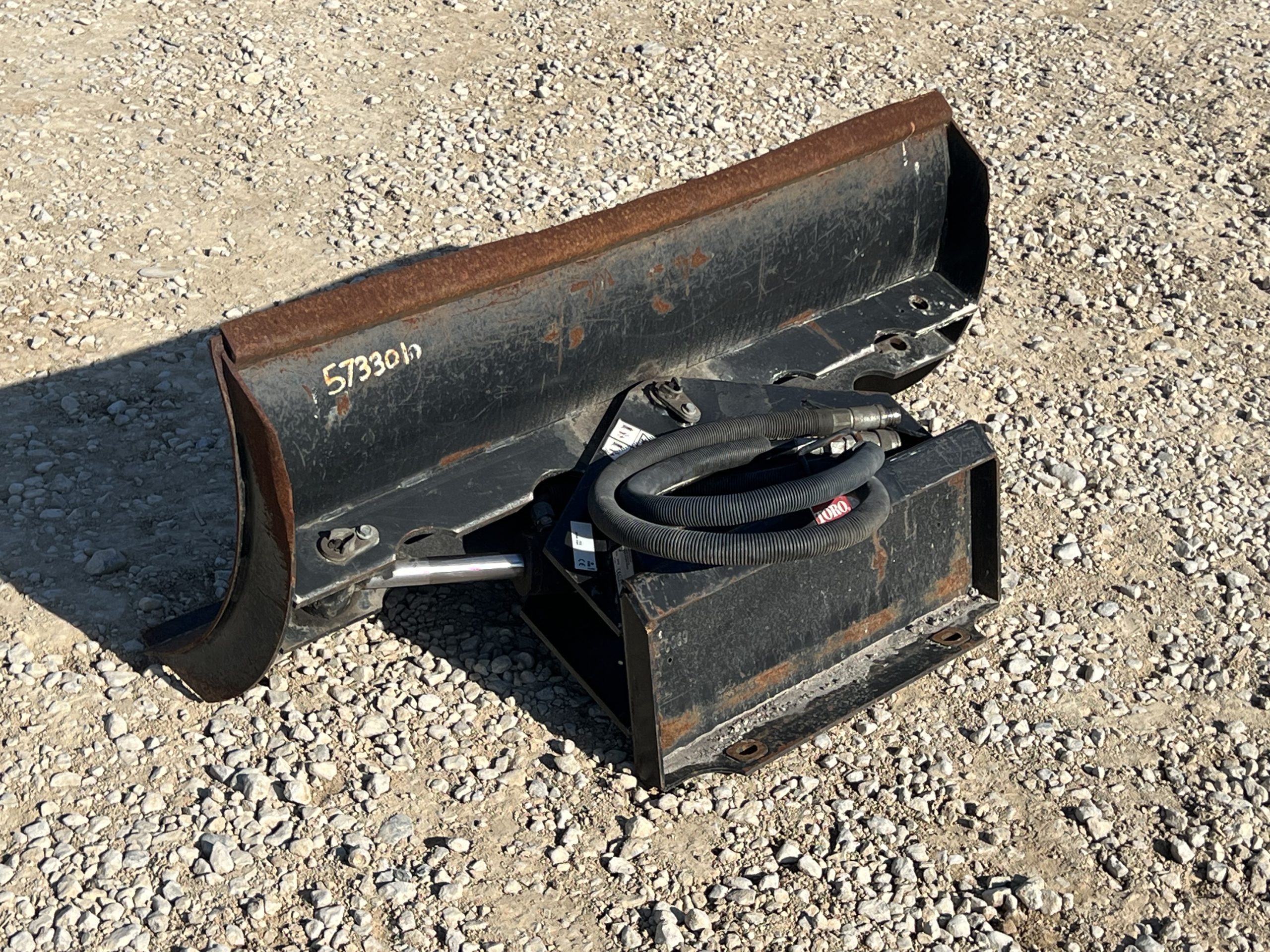 48" Toro Snow Utility Hydraulic Angle Blade Fits Mini Universal Skid Steer - Image 8