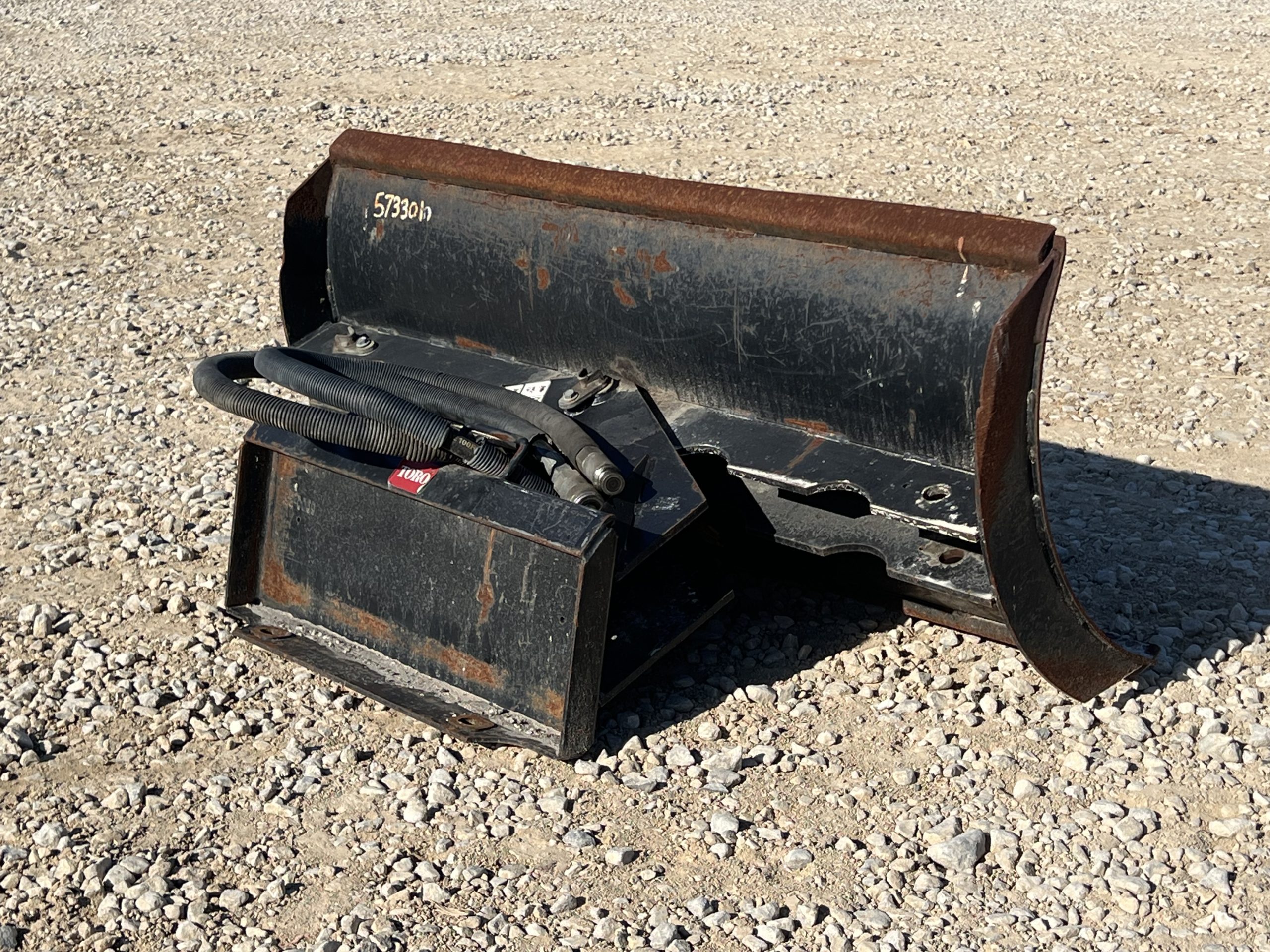 48" Toro Snow Utility Hydraulic Angle Blade Fits Mini Universal Skid Steer - Image 10