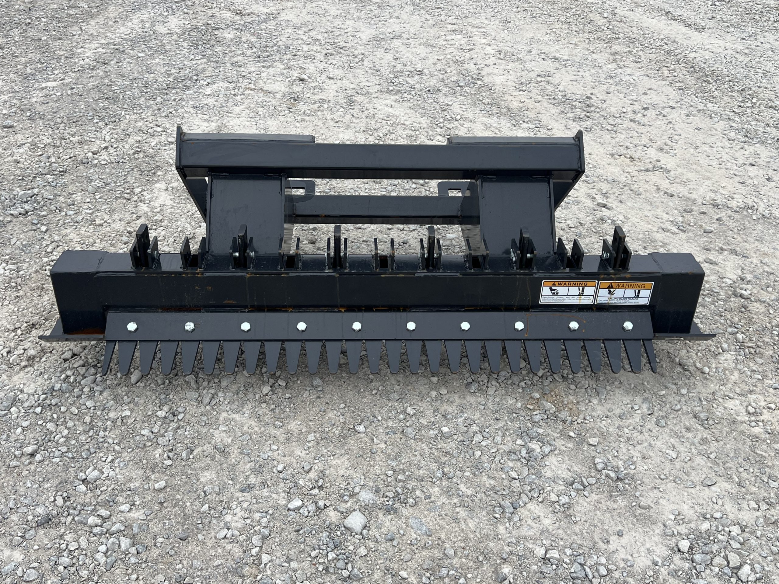72" Ripper Scarifier Scraper Land Combo fits Skid Steer Attachment Quick Attach - Image 2