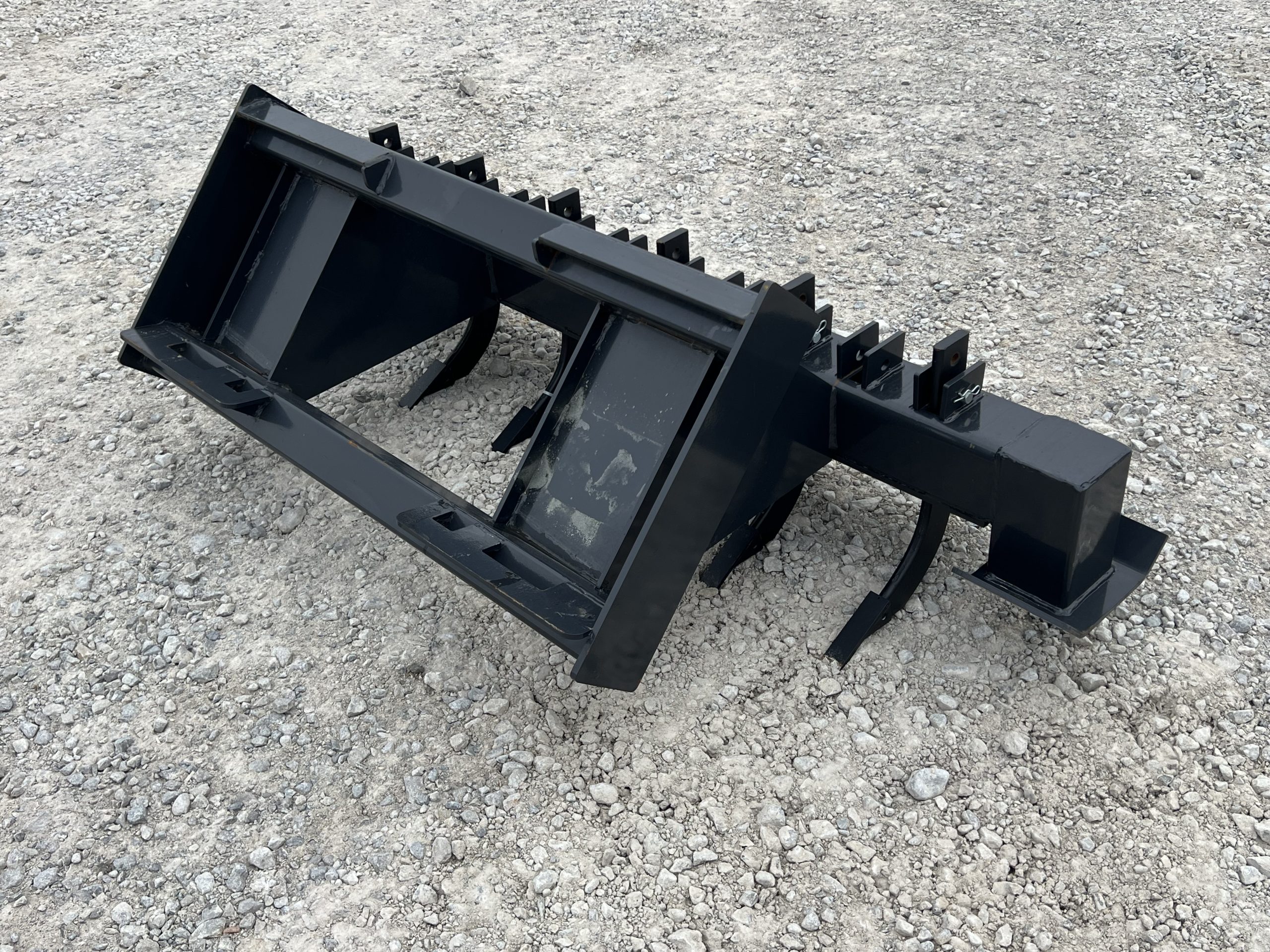 72" Ripper Scarifier Scraper Land Combo fits Skid Steer Attachment Quick Attach - Image 5