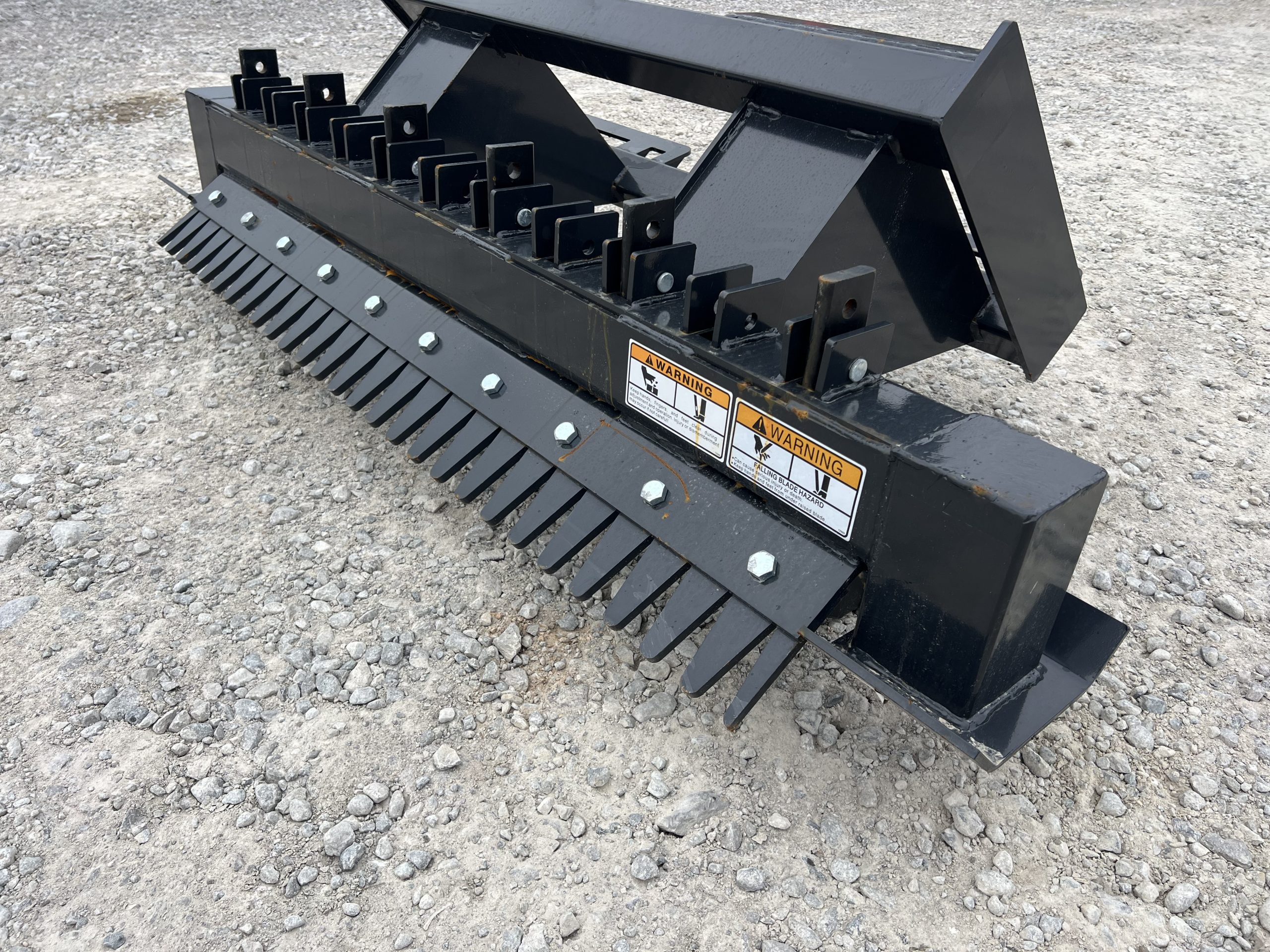 72" Ripper Scarifier Scraper Land Combo fits Skid Steer Attachment Quick Attach - Image 9