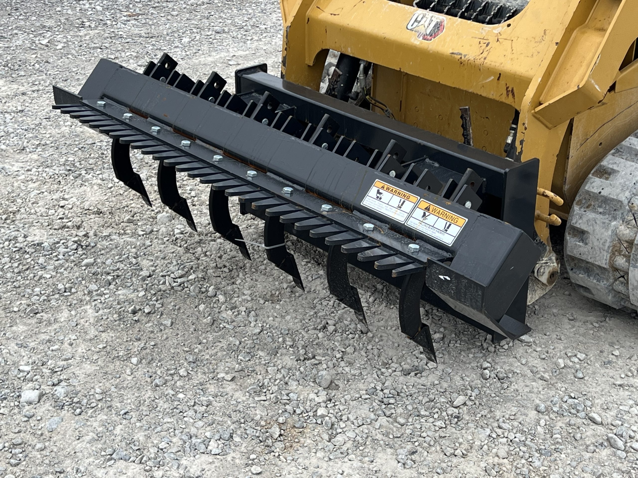 72" Ripper Scarifier Scraper Land Combo fits Skid Steer Attachment Quick Attach - Image 10