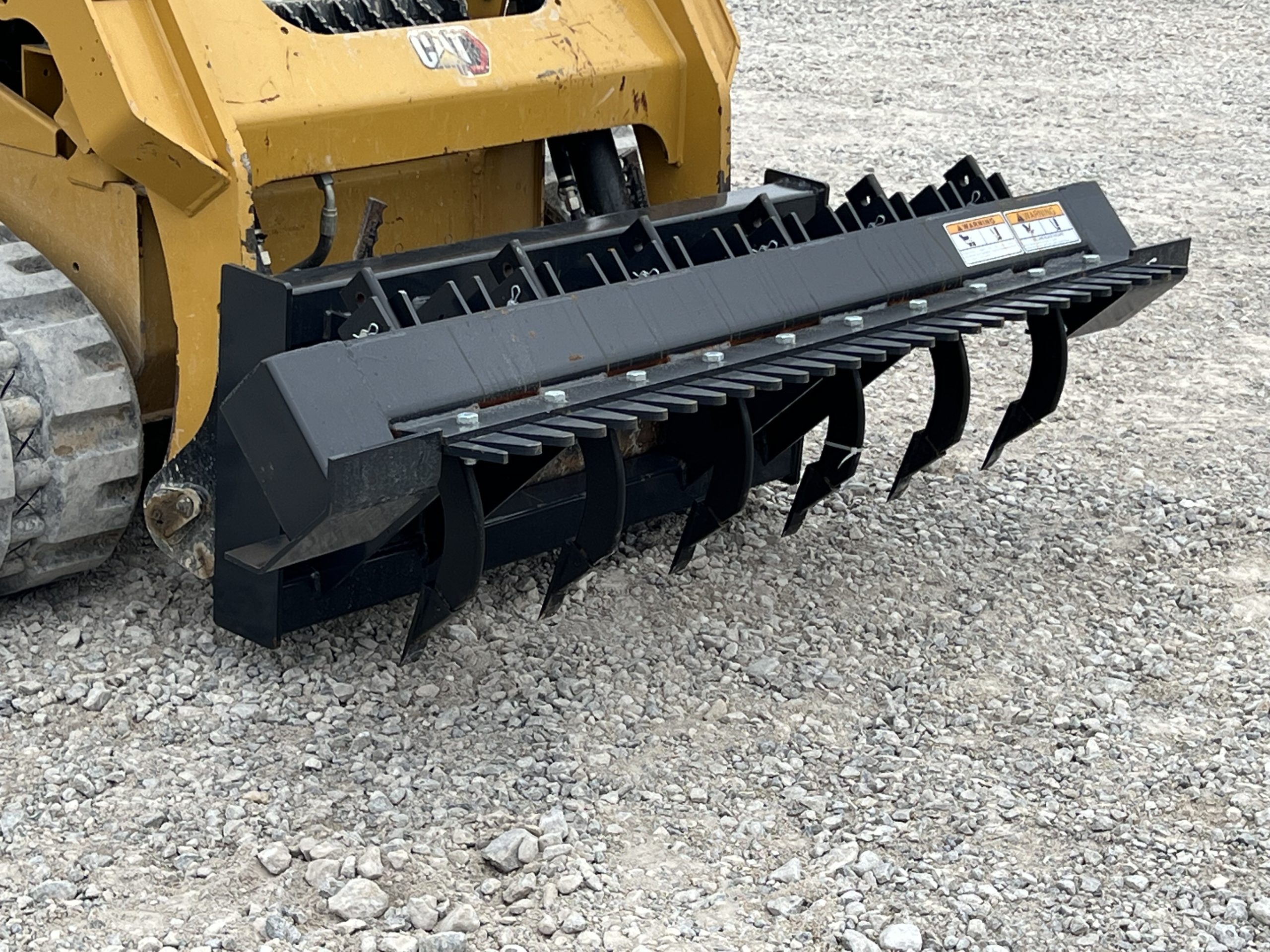 72" Ripper Scarifier Scraper Land Combo fits Skid Steer Attachment Quick Attach - Image 12