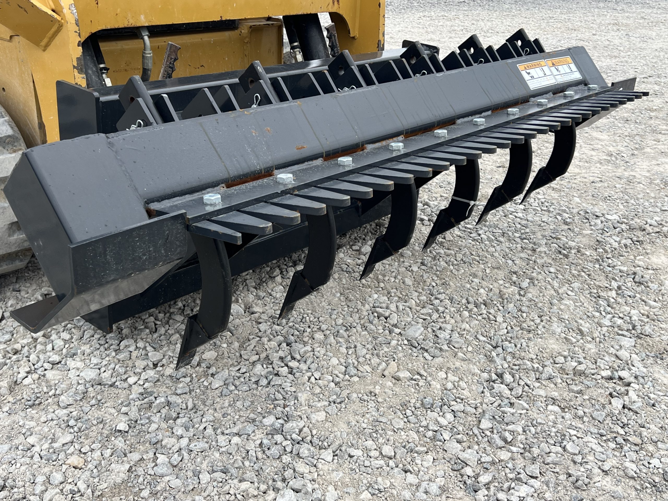 72" Ripper Scarifier Scraper Land Combo fits Skid Steer Attachment Quick Attach - Image 13