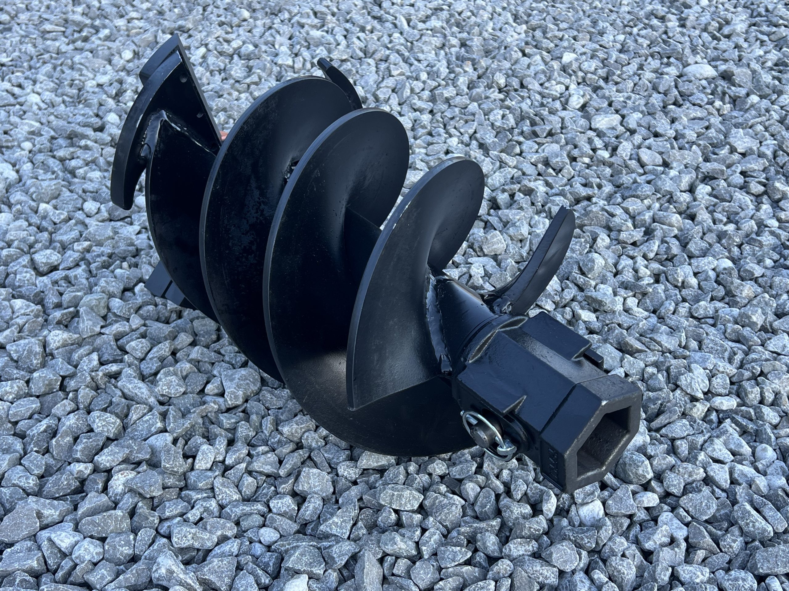 Lowe 12" Auger Stump Planer Tree Stump Grinder Post Hole Digger Bit, 2" Hex - Image 9