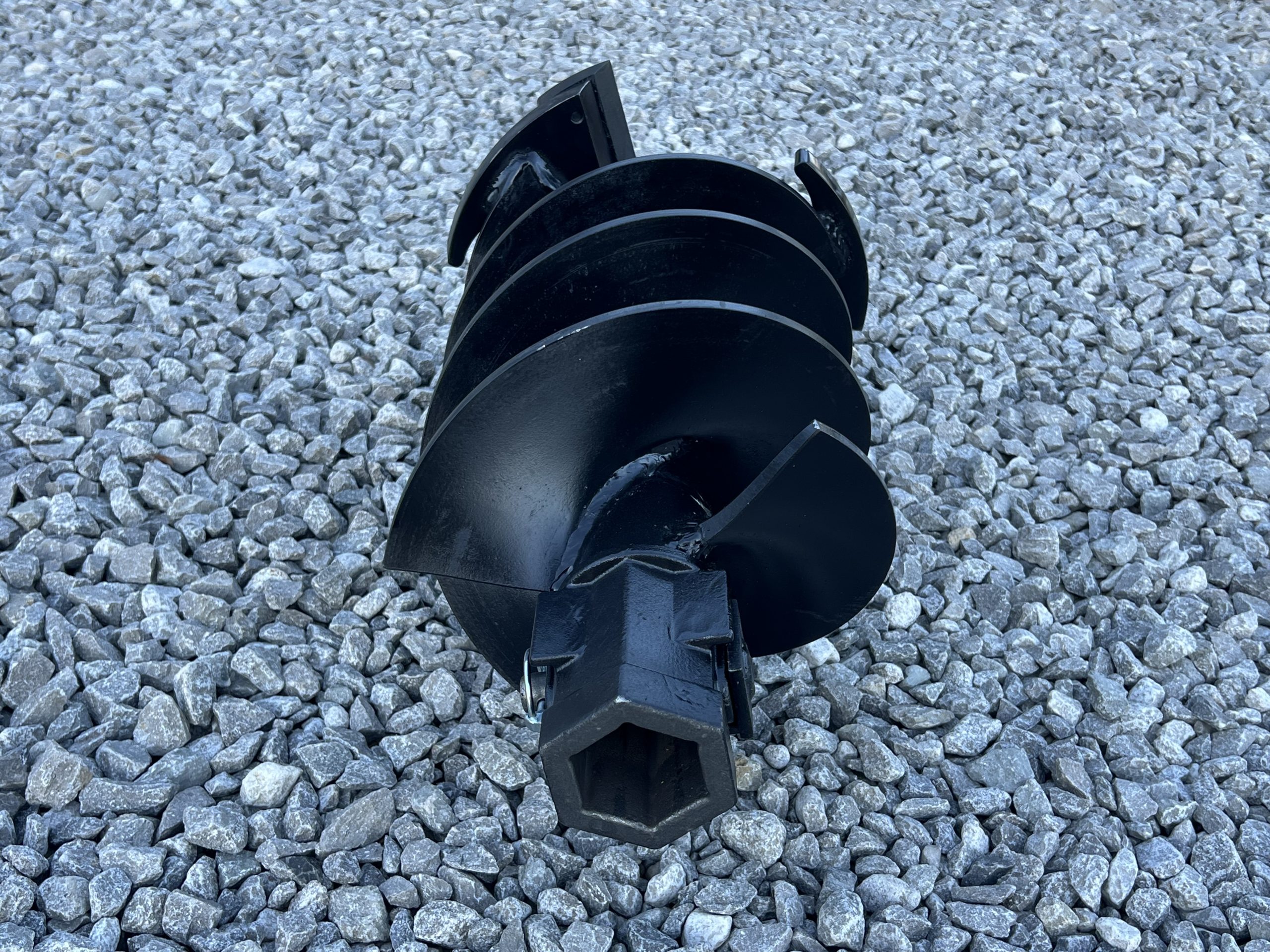 Lowe 12" Auger Stump Planer Tree Stump Grinder Post Hole Digger Bit, 2" Hex - Image 10