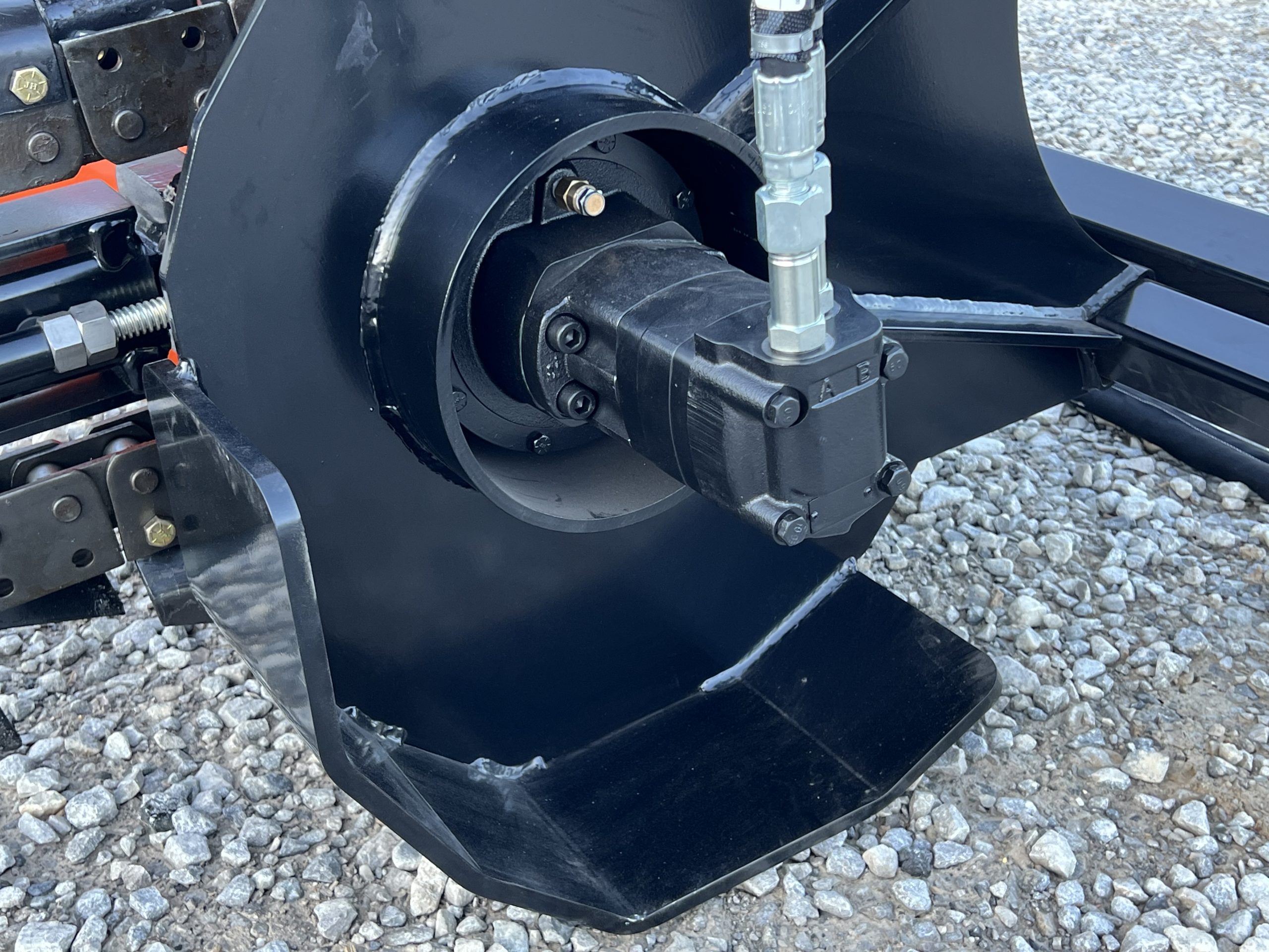 Premier 36" x 6" Trencher Attachment Double Standard Cup Teeth Fits Skid Steer Quick Attach - Image 10