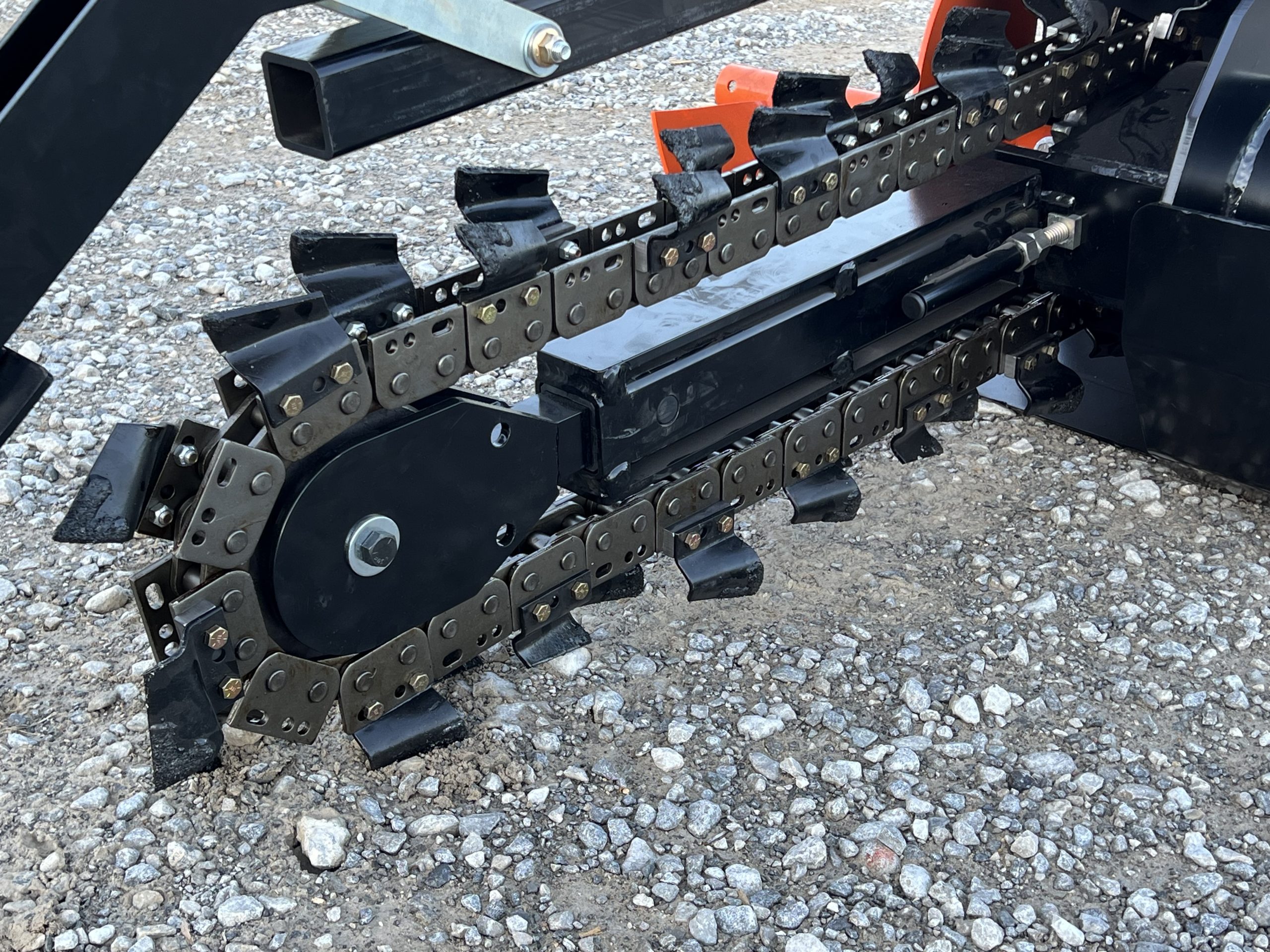 Premier T100 36" x 6" Trencher Attachment Double Standard Cup Teeth Fits Mini Skid Steer - Image 11