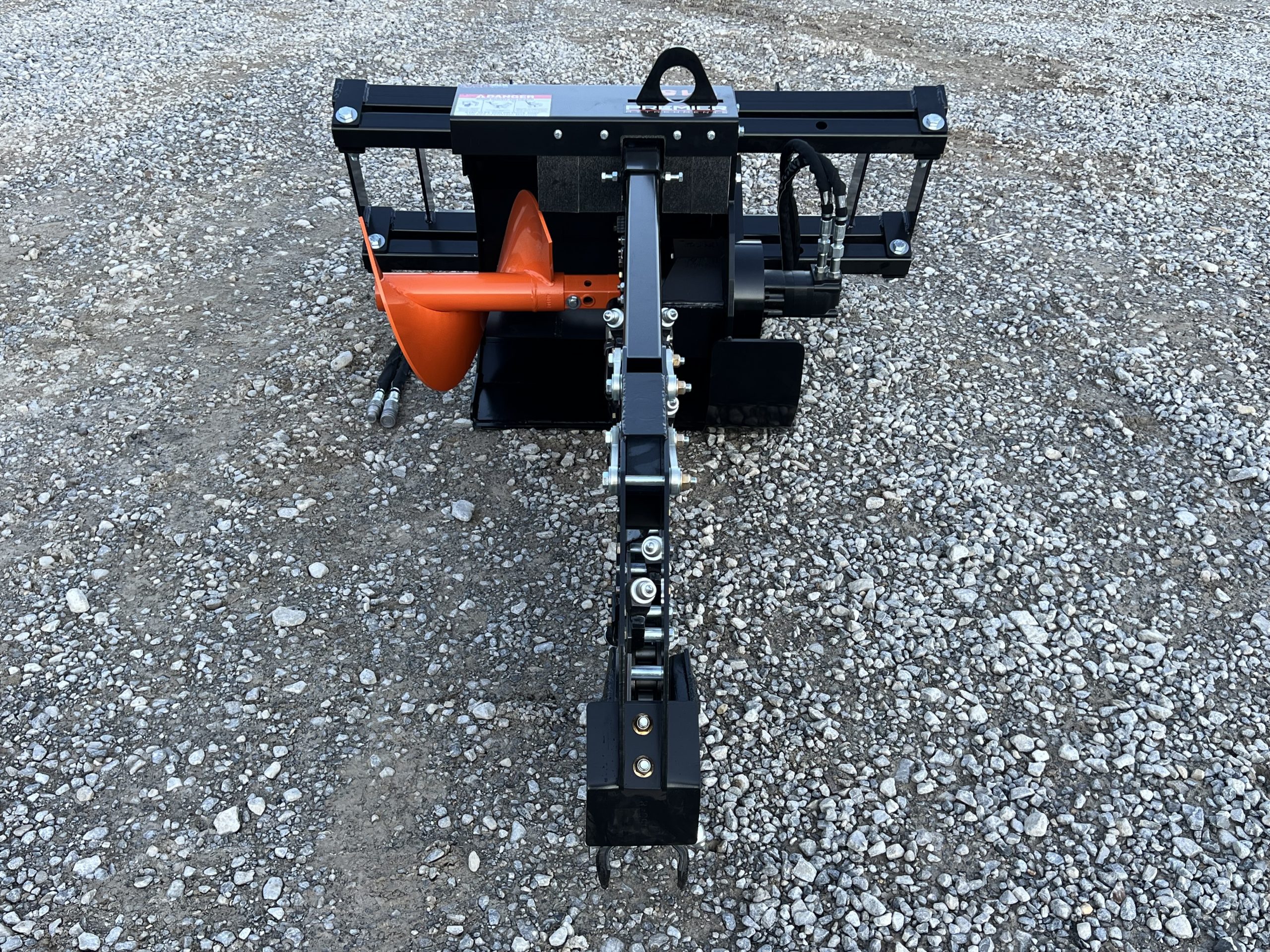 Premier T155 48" x 6" Trencher Attachment 50/50 Bullet Teeth Fits Skid Steer Quick Attach - Image 3