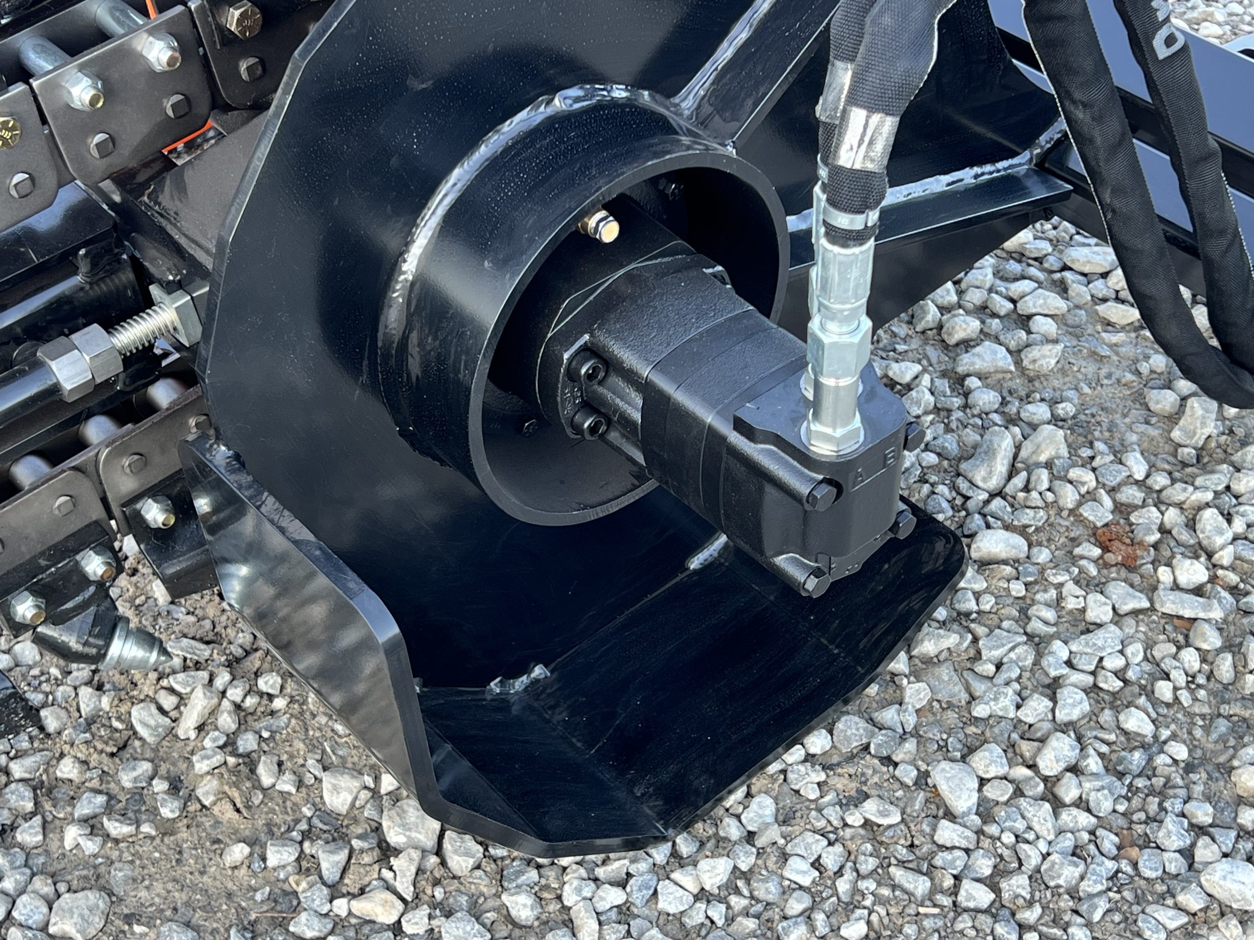 Premier T155 48" x 6" Trencher Attachment 50/50 Bullet Teeth Fits Skid Steer Quick Attach - Image 10