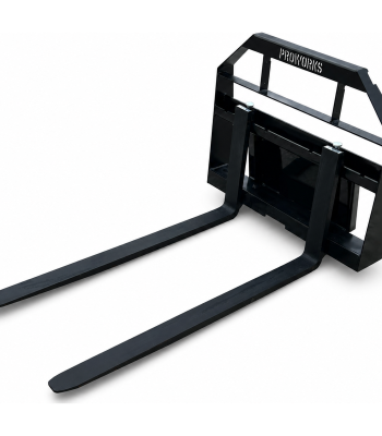 48" Long 2,200 Pound Pallet Forks Attachment Fits Mini Skid Steer