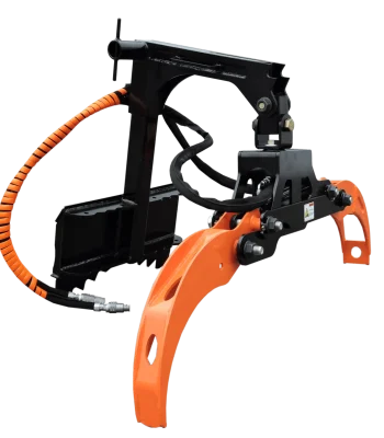 Berlon 60" Forestry Claw Log Grapple Attachment Fits Mini Skid Steer