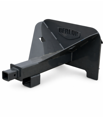 Berlon Mini Trailer Mover Attachment 2" Receiver Fits Mini Skid Steer