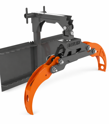 Berlon 60" Full Size Forestry Claw Log Grapple Attachment Fits Skid Steer