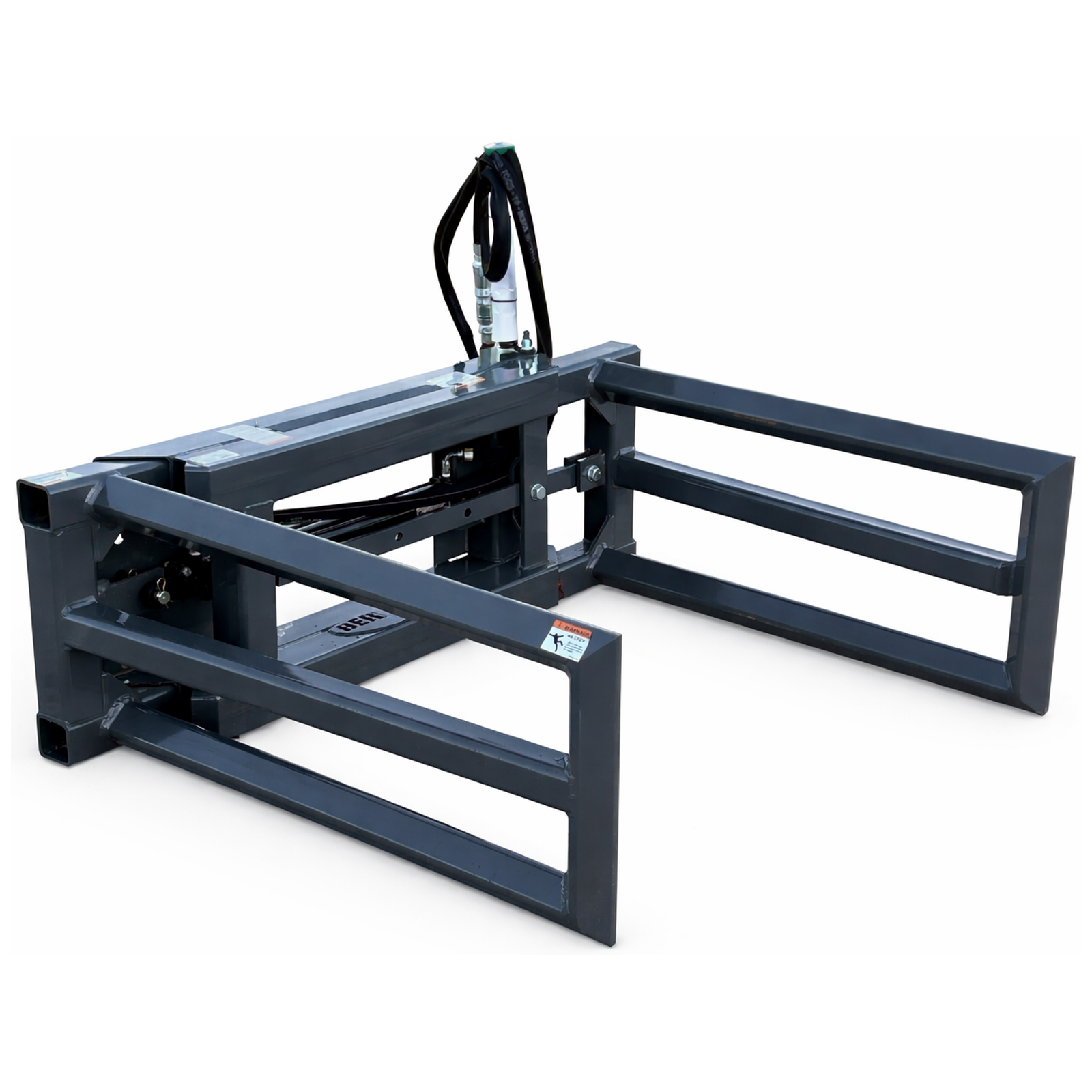 Berlon Bale Handler Grapple Round & Square Bale Fits Skid Steer Tractor Loader