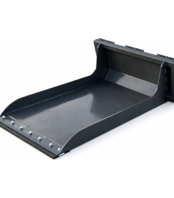 Berlon 36" x 72" Material Long Bucket Attachment Conveyor Cleanup Fits Skid Steer