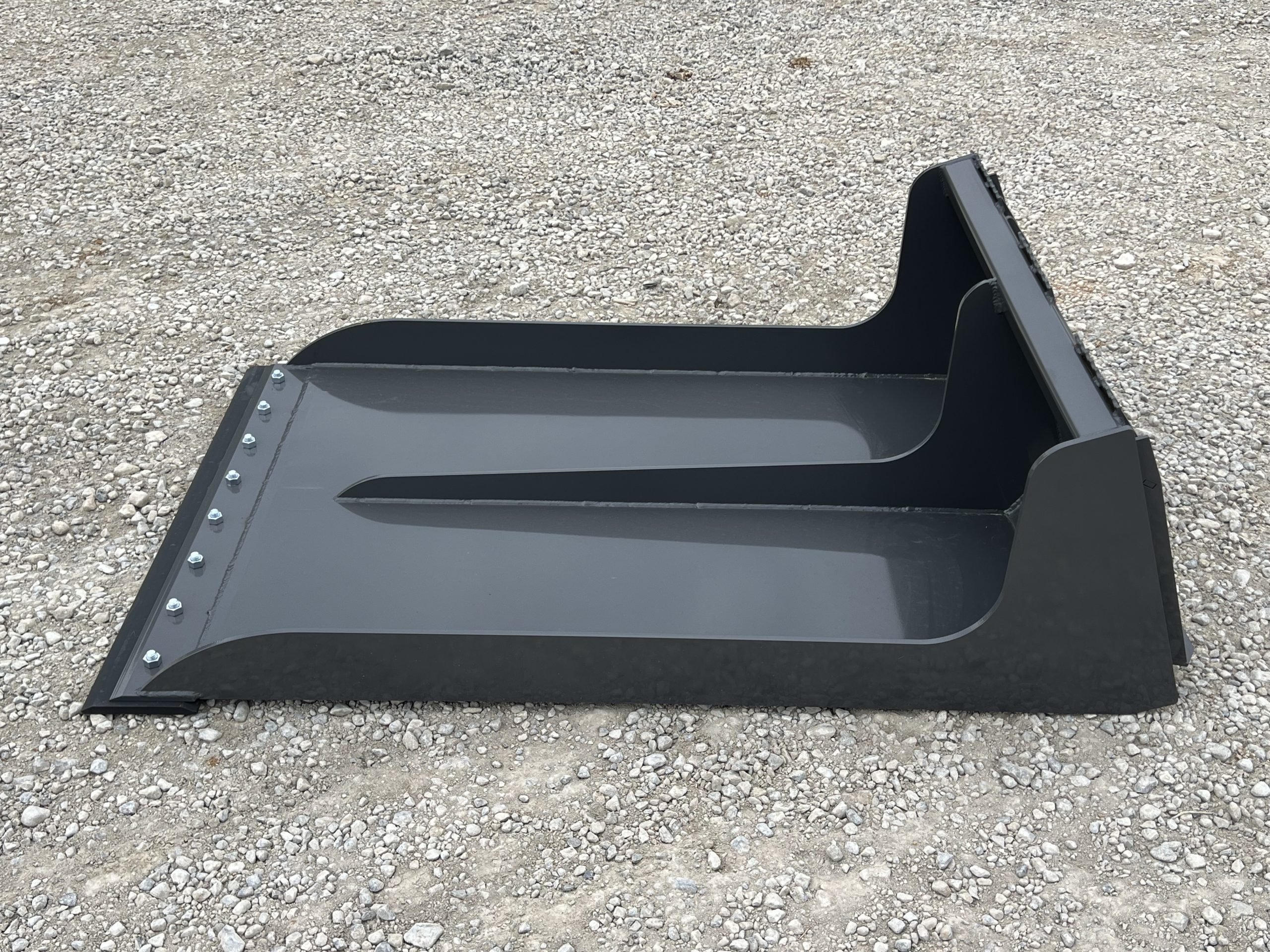 Berlon 48" x 72" Material Long Bucket Attachment Conveyor Cleanup Fits Skid Steer - Image 9