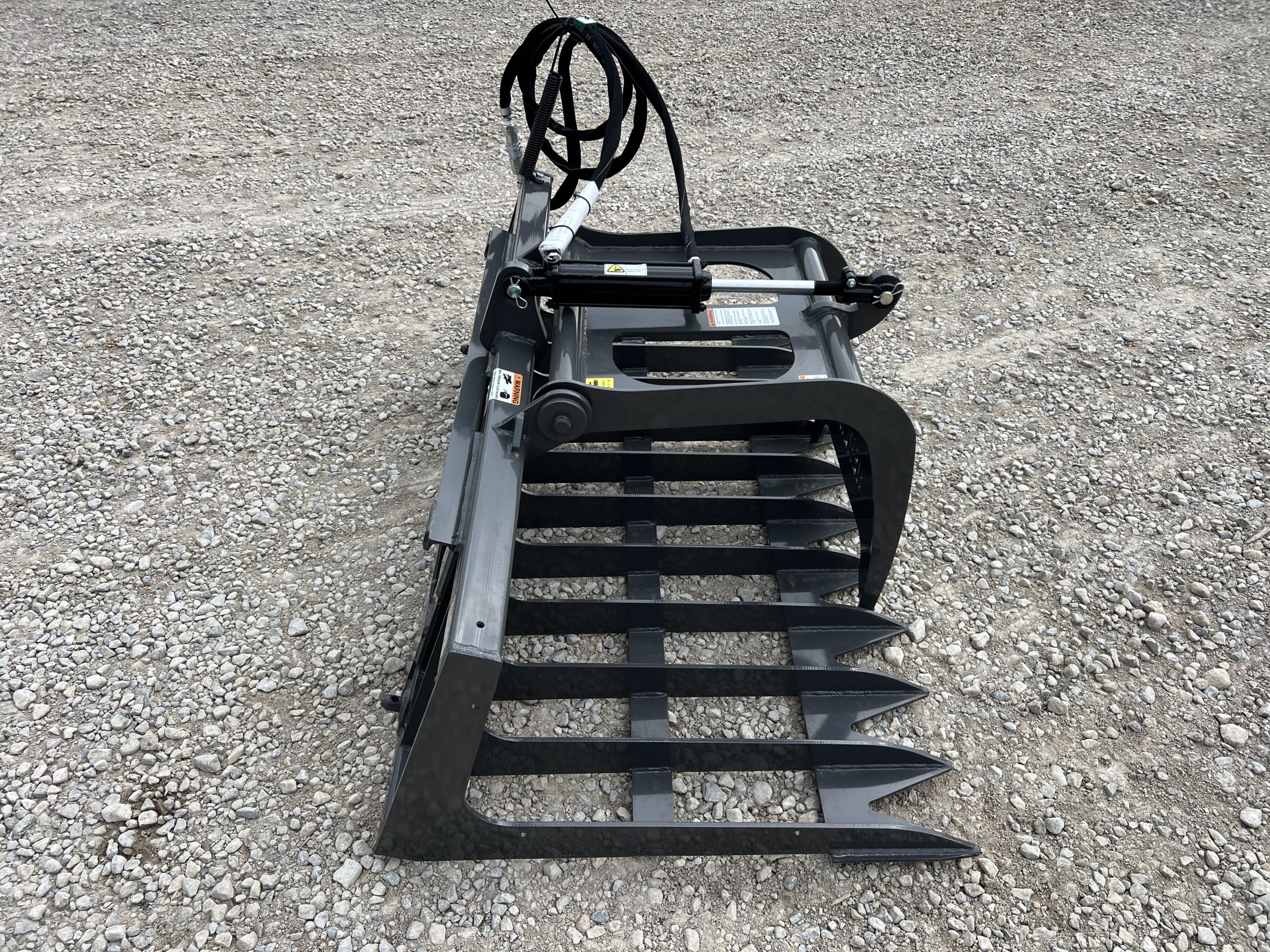 Berlon 66" Compact Tractor Root Brush Grapple Attachment Fits John Deere Loader - Image 5