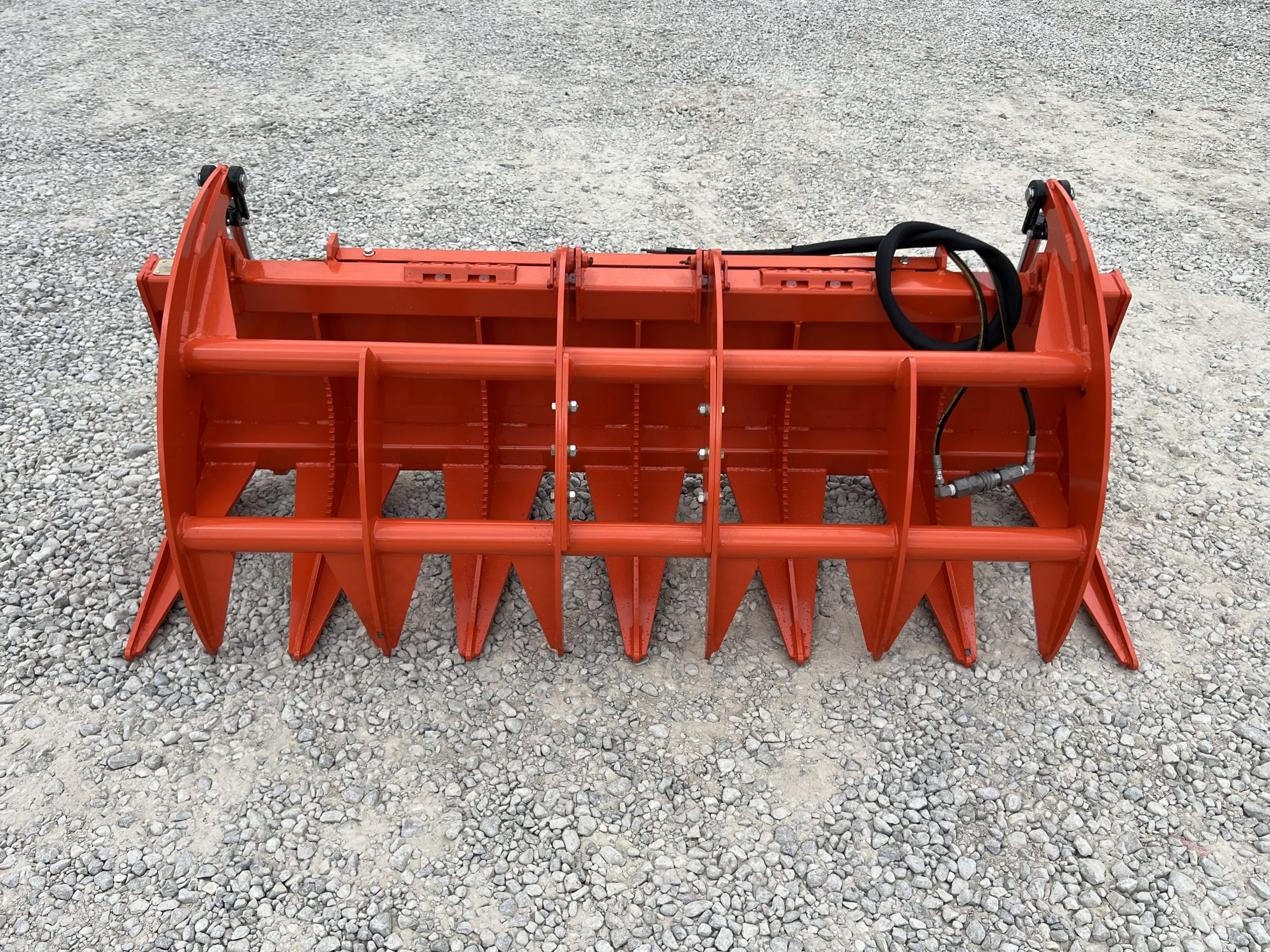 Proworks 72" Root Rake Clam Grapple Attachment Fits Compact Tractor Loader - Image 3