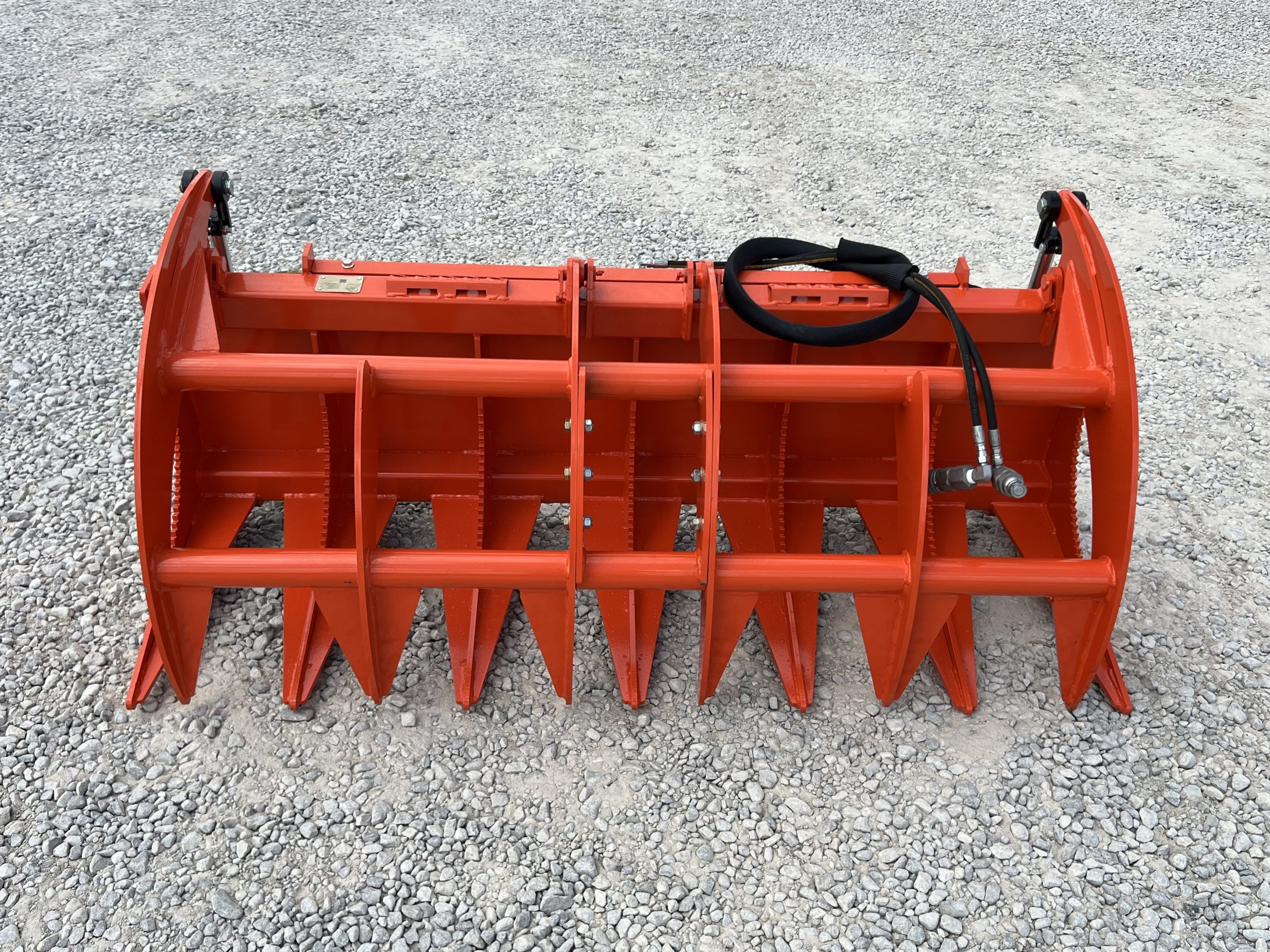 Proworks 66" Root Rake Clam Grapple Attachment Fits Compact Tractor Loader - Image 3
