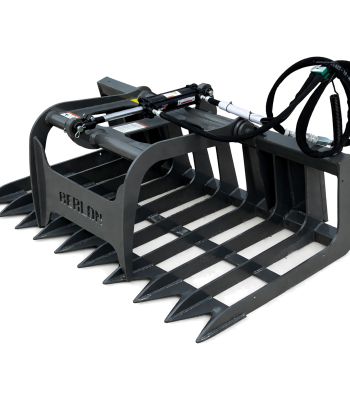 Berlon 60" Root Brush Grapple Attachment Fits Skid Steer Compact Tractor Loader