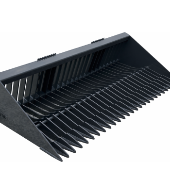 Berlon 84" Skeleton Rock Bucket Attachment Fits Skid Steer Quick Attach