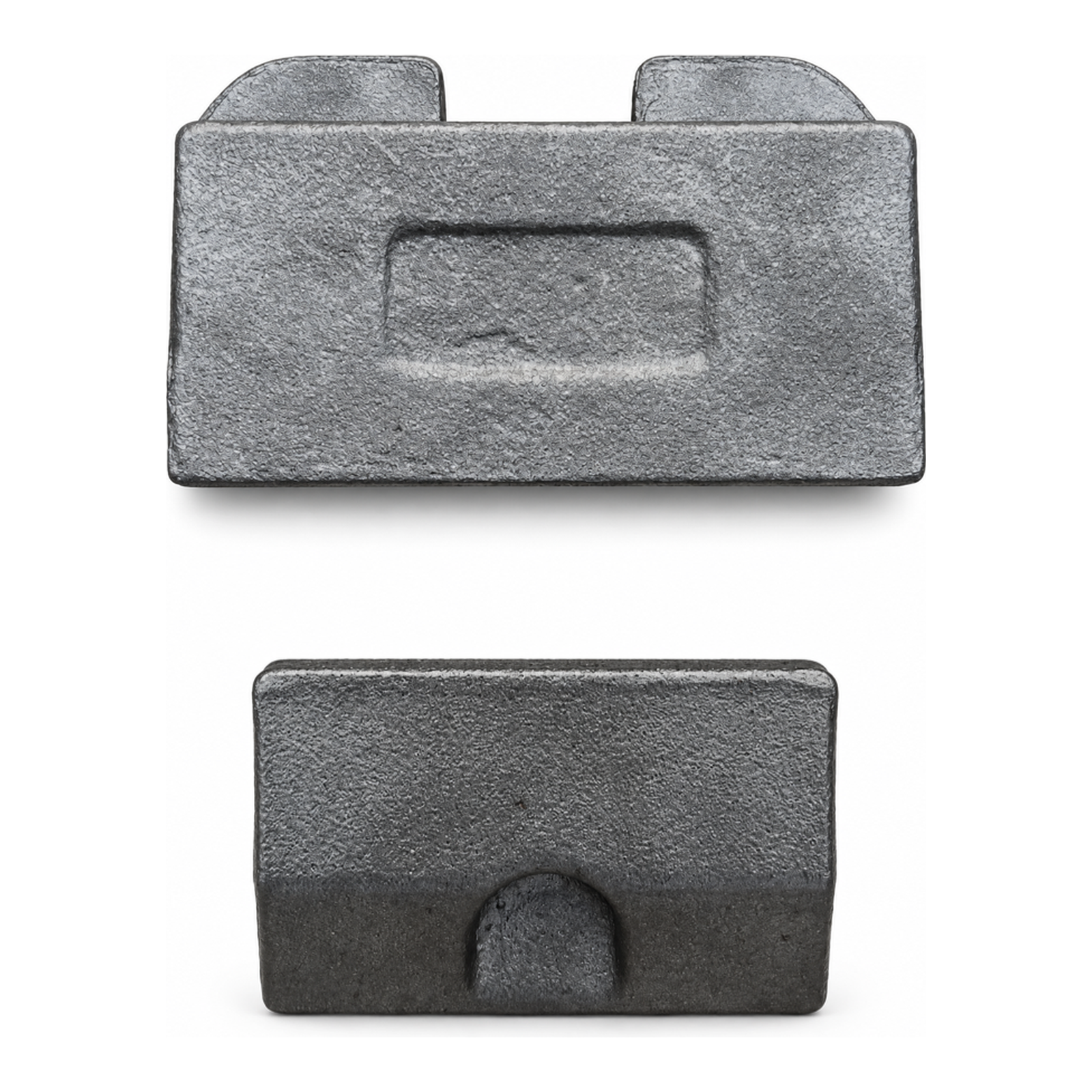 Class II Pallet Fork Blade Hook Set 4" Fork Tine Top & Bottom Hooks Cast Steel