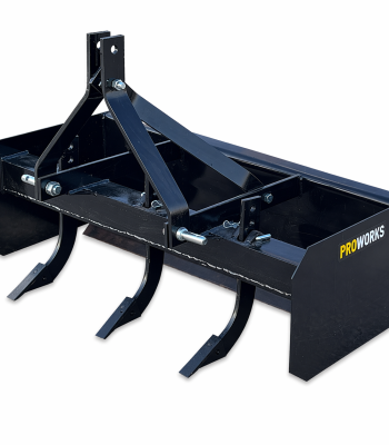 PROWORKS 48" Box Blade Scraper Grader Fits 3 Point Hitch Compact Tractor