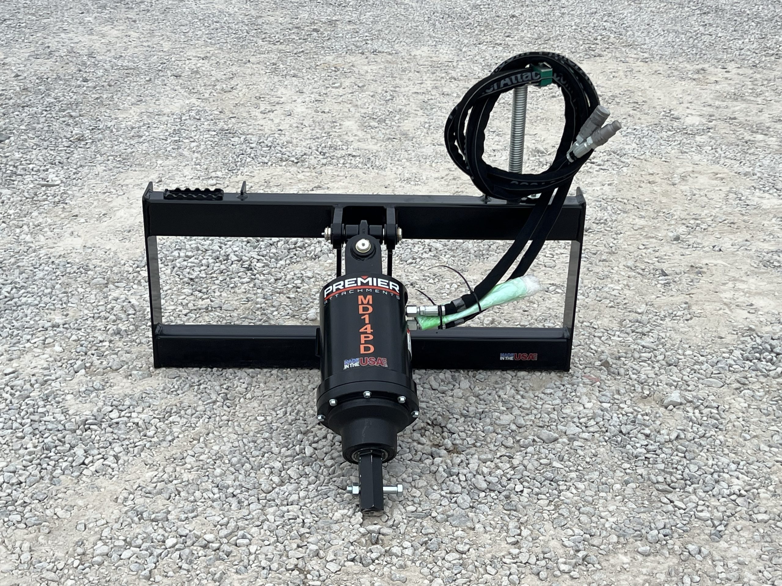 Premier MD14PD Auger Drive Post Hole Digger 2" Hex Fits Skid Steer - Image 3