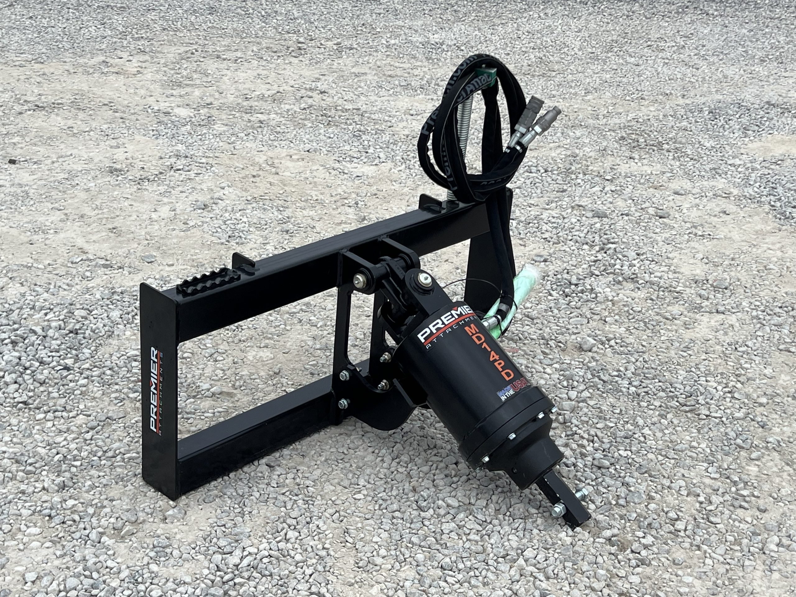 Premier MD14PD Auger Drive Post Hole Digger 2" Hex Fits Skid Steer - Image 4