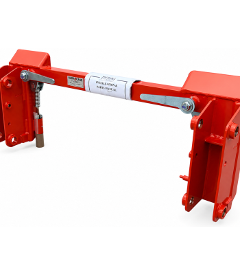 Kubota LA950A LA1001 LA1002 LA1150A Loader to Skid Steer Quick Attach Adapter