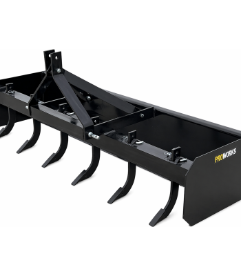 PROWORKS 84" Box Blade Scraper Grader Fits 3 Point Hitch Compact Tractor