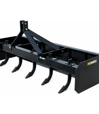 PROWORKS 72" Box Blade Scraper Grader Fits 3 Point Hitch Compact Tractor
