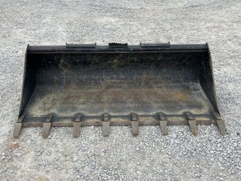 John Deere 78" Tooth Bucket Attachment Low Profile Long Bottom T78 Skid Steer - Image 2