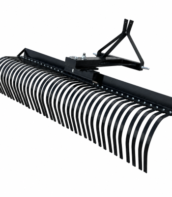 PROWORKS 72" Rock Landscape Rake Attachment Fits Cat 1 3 Point Hitch