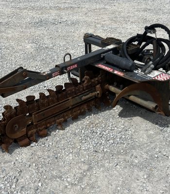 2019 Bradco 640 36" x 6" Trencher Attachment Rock Frost Fits Skid Steer