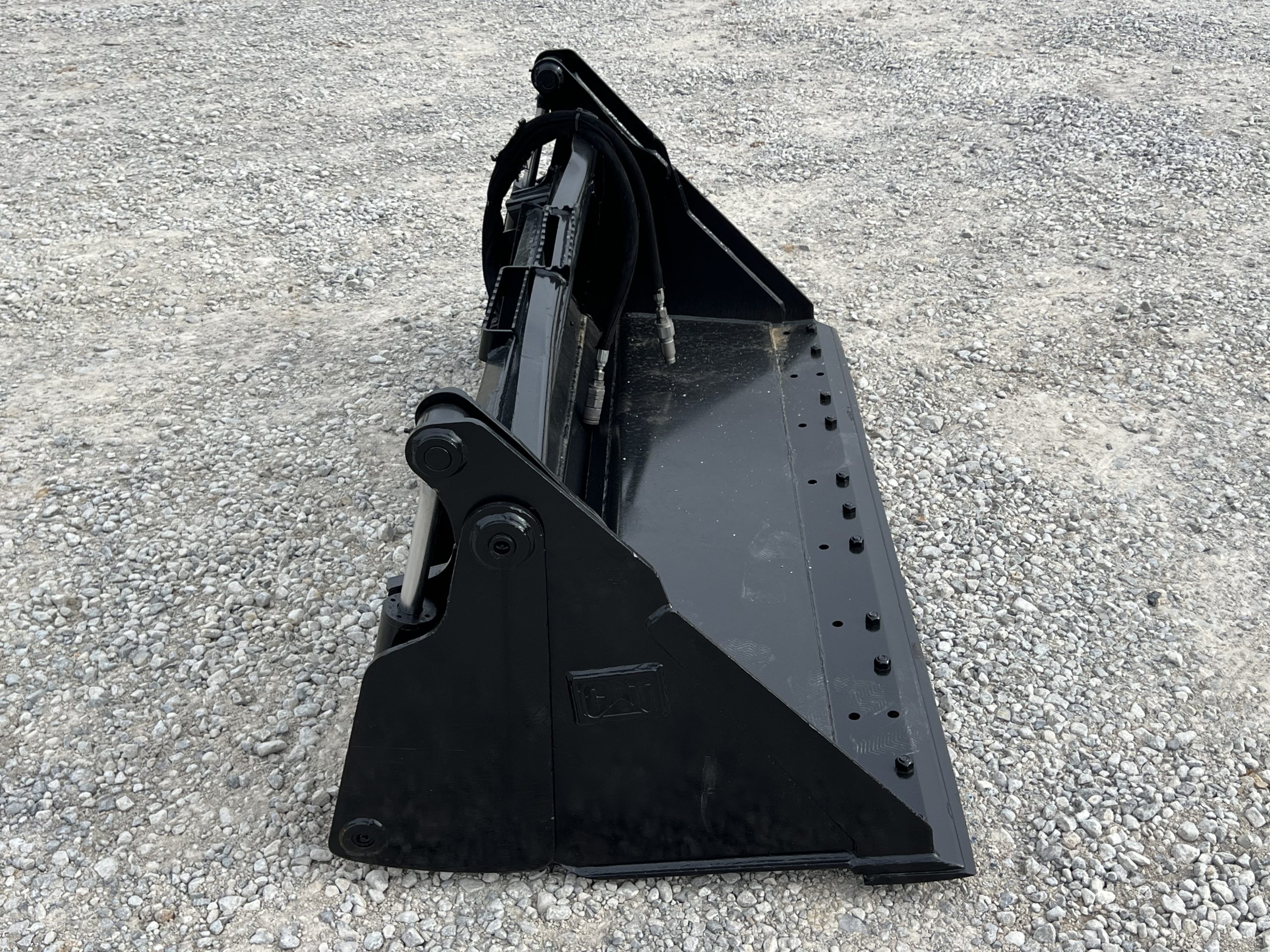 CAT 72" 4-IN-1 Combination Smooth Bucket Attachment Fits Skid Steer Quick Attach - Image 5