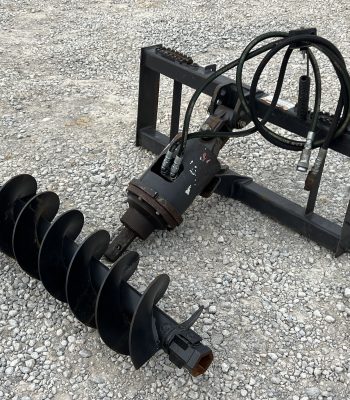 2018 Paladin X1975 Auger Drive 2" Hex w/ New Lowe 12" Bit Fits Skid Steer Loader